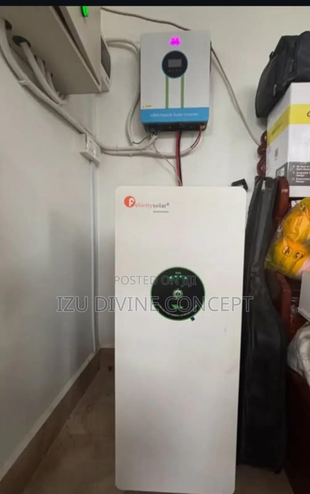 6kva Inverter Setup and 15kwh Lithium Battery Backup
