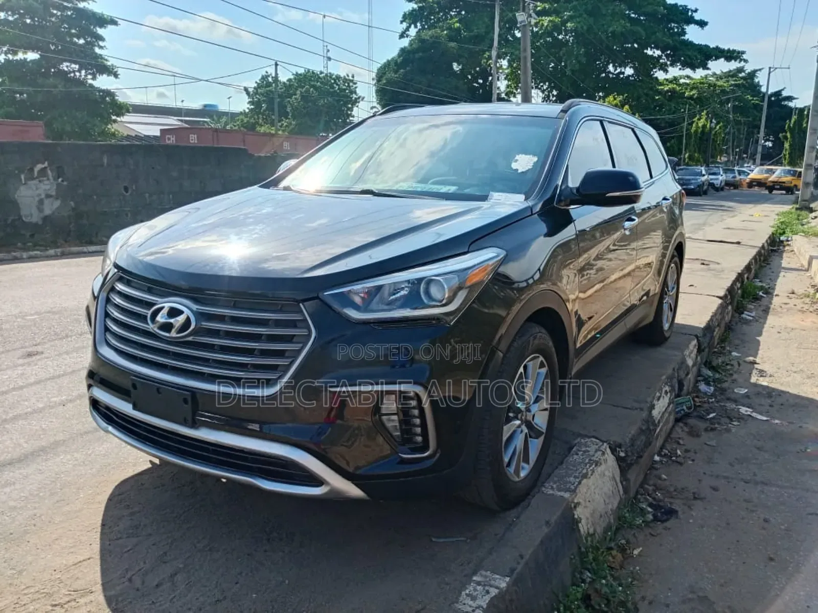 Hyundai Santa Fe Limited AWD 2017 Black