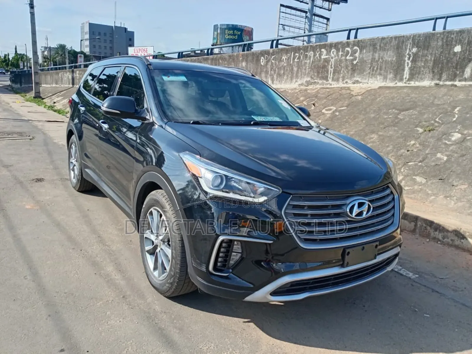 Hyundai Santa Fe Limited AWD 2017 Black