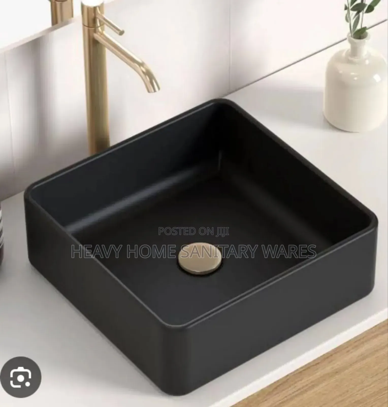 Countertop Maat Black Basin