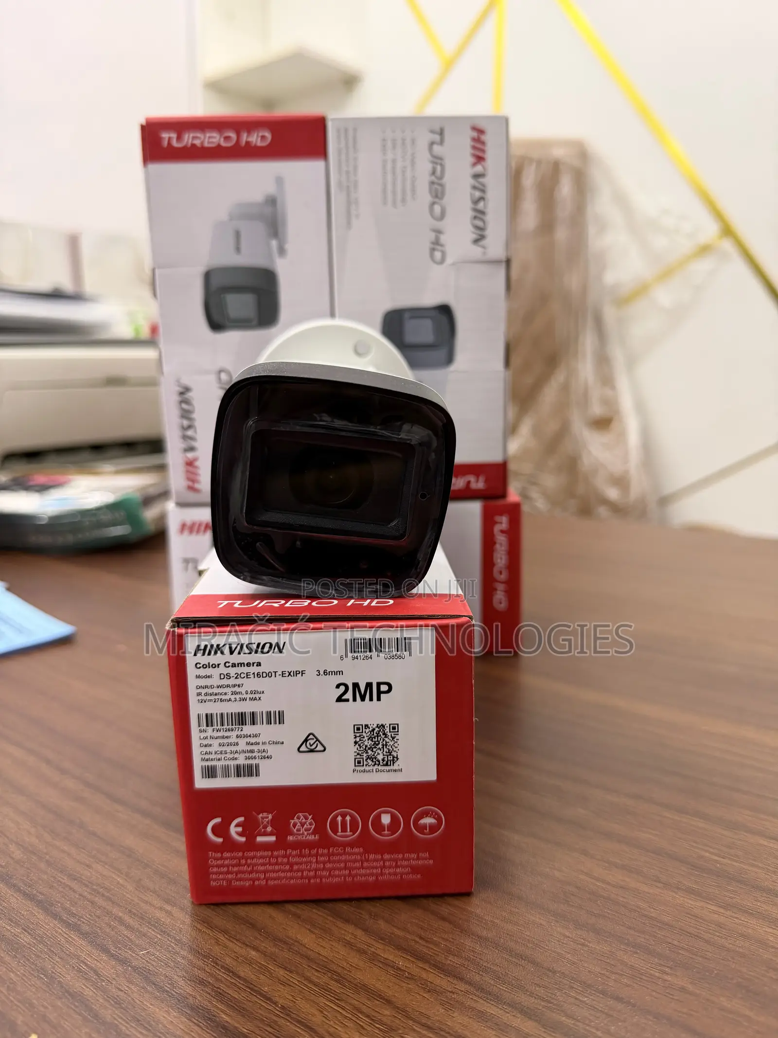 Hikvision 2mp Non Audio Outdoor Bullet CCTV Camera