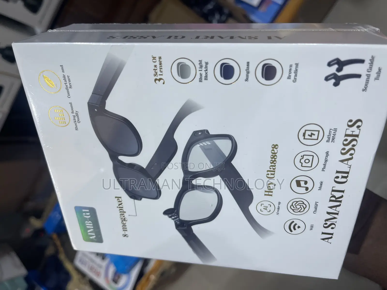 Ai Smart Spy Glasses (Multi Utility)