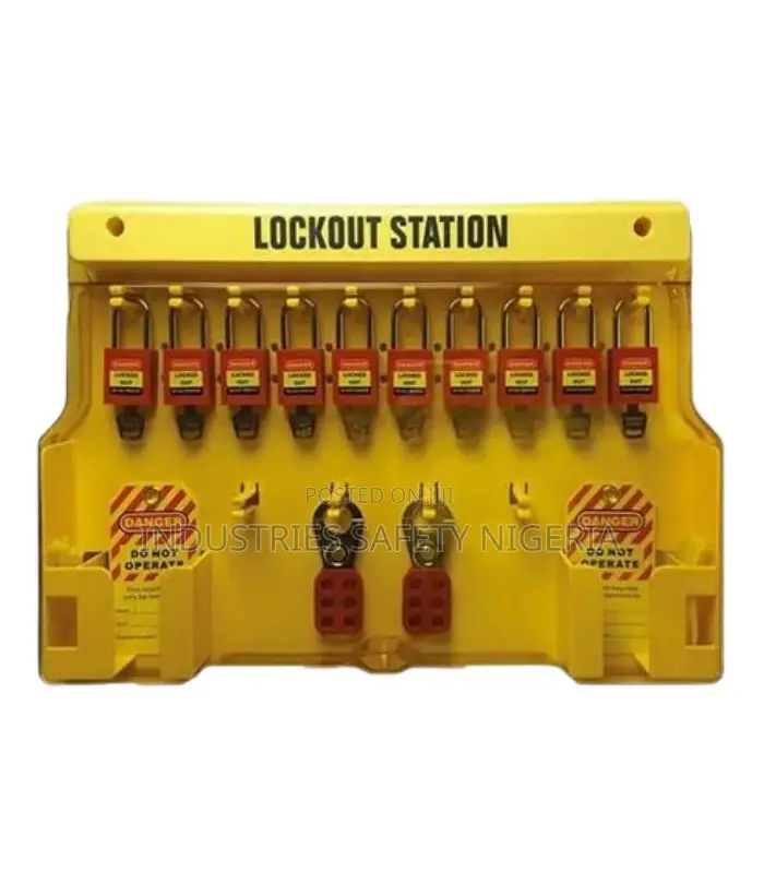 10 Locks Padlock Station
