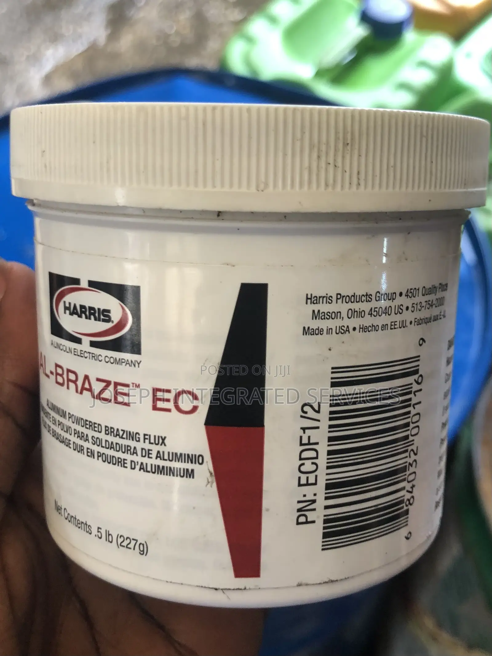 Harris Al-Braze Ec Aluminum Powdered Brazing Flux