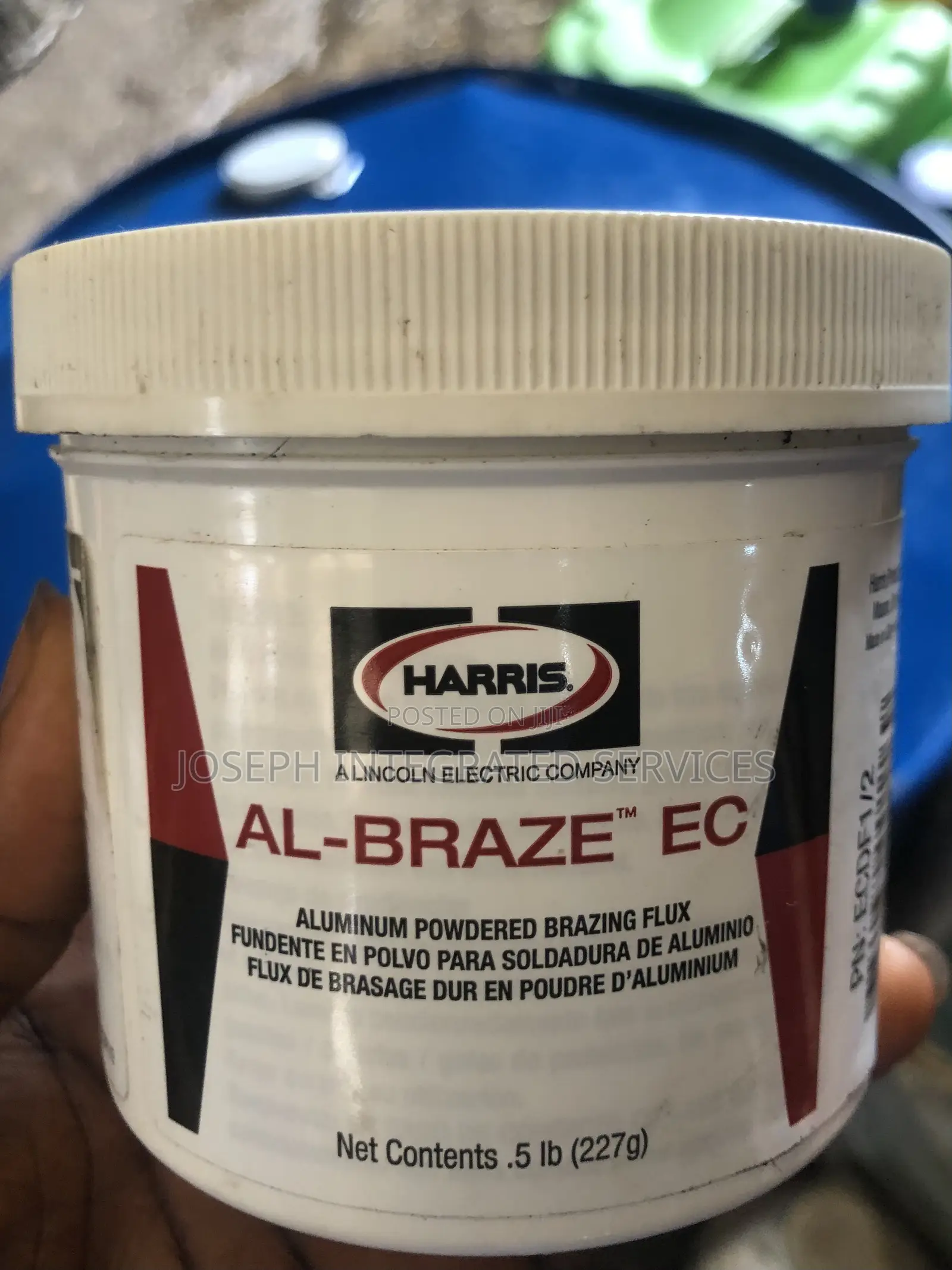 Harris Al-Braze Ec Aluminum Powdered Brazing Flux