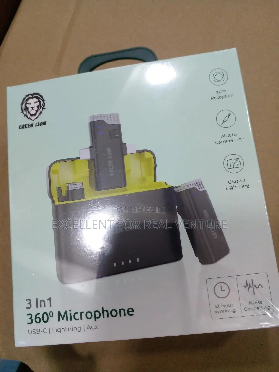 Green Lion 3 In 360 Microphones