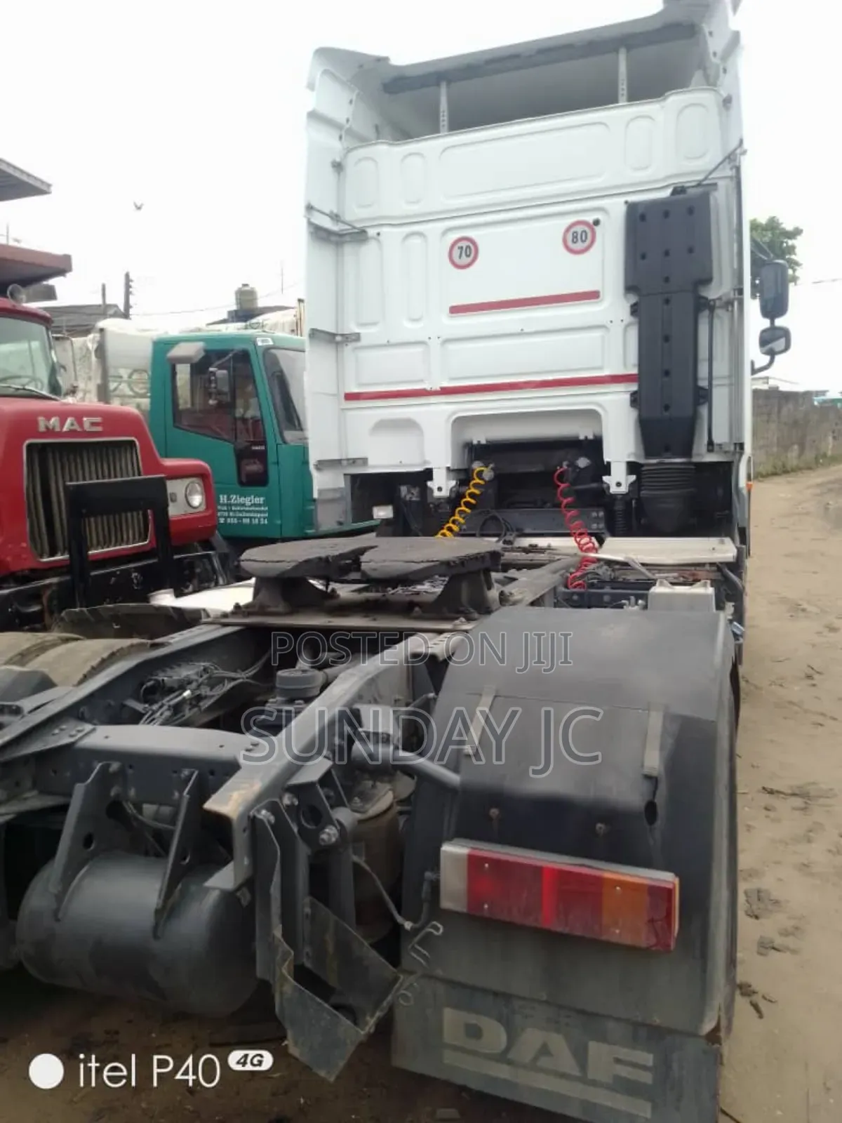 New Arrival Euro 5 Daf 95xf 480 Six Tyres Head Truck Automatic