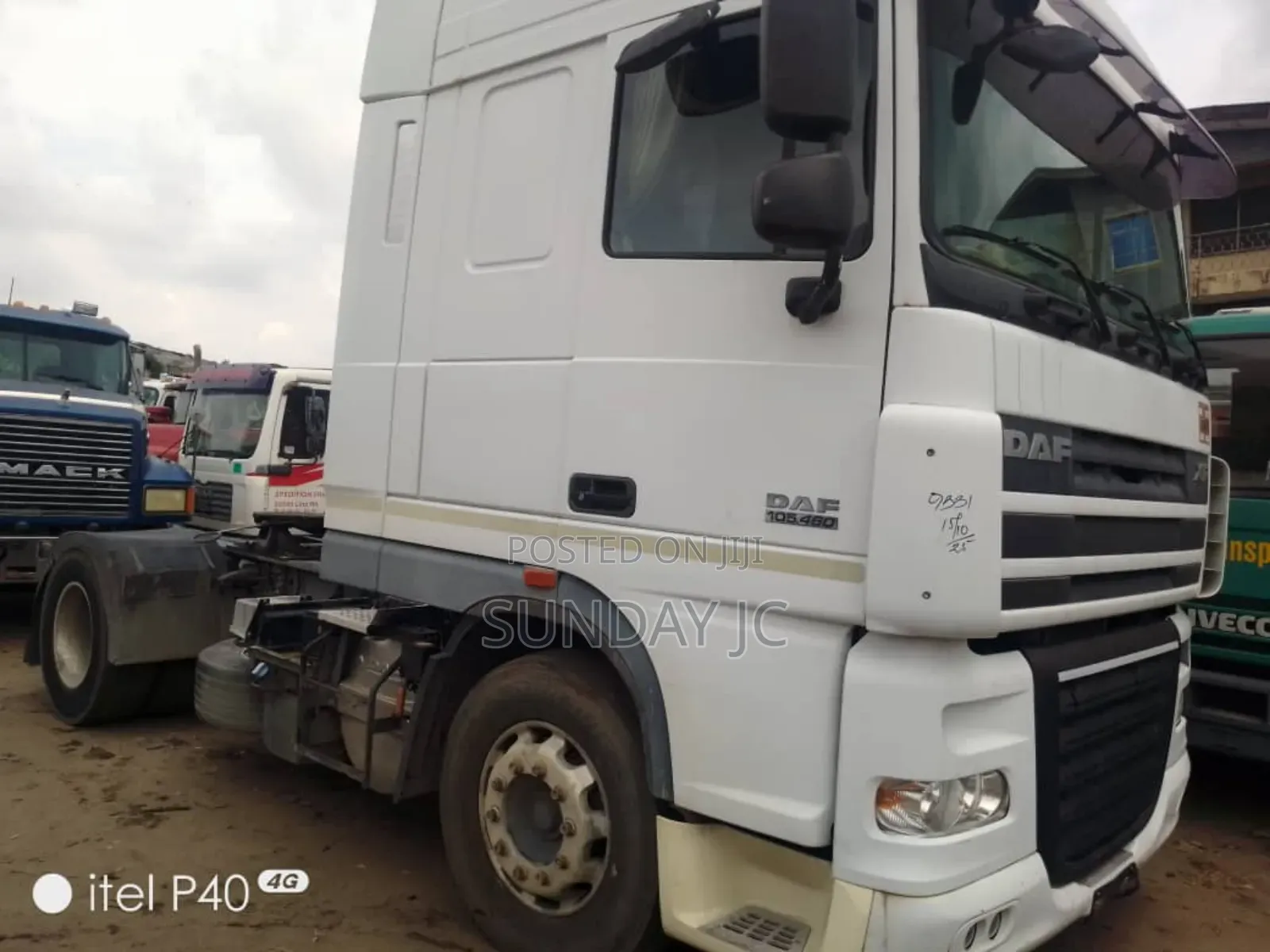 New Arrival Euro 5 Daf 95xf 480 Six Tyres Head Truck Automatic