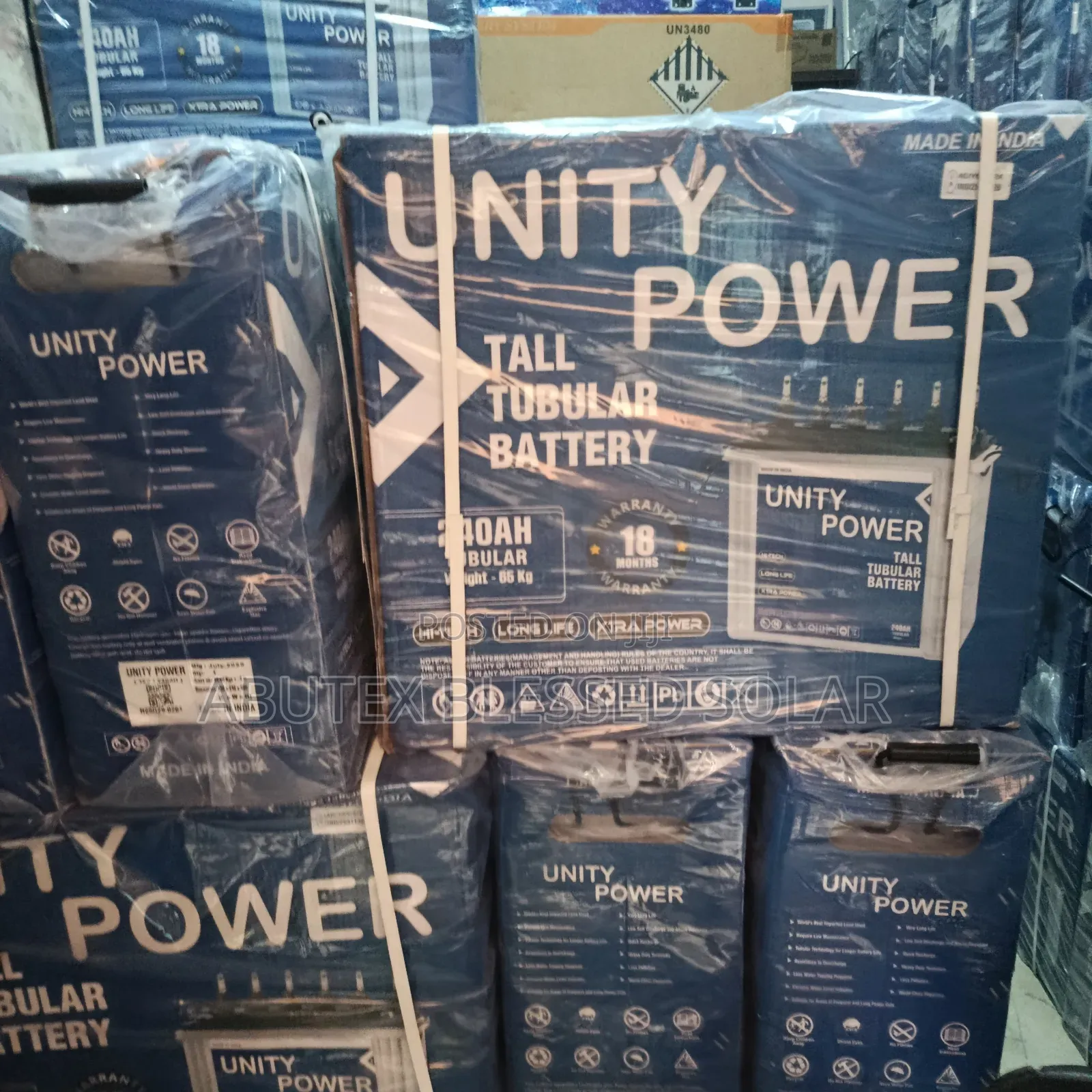 240ah 12v Unity Power Tubular Battery Indian