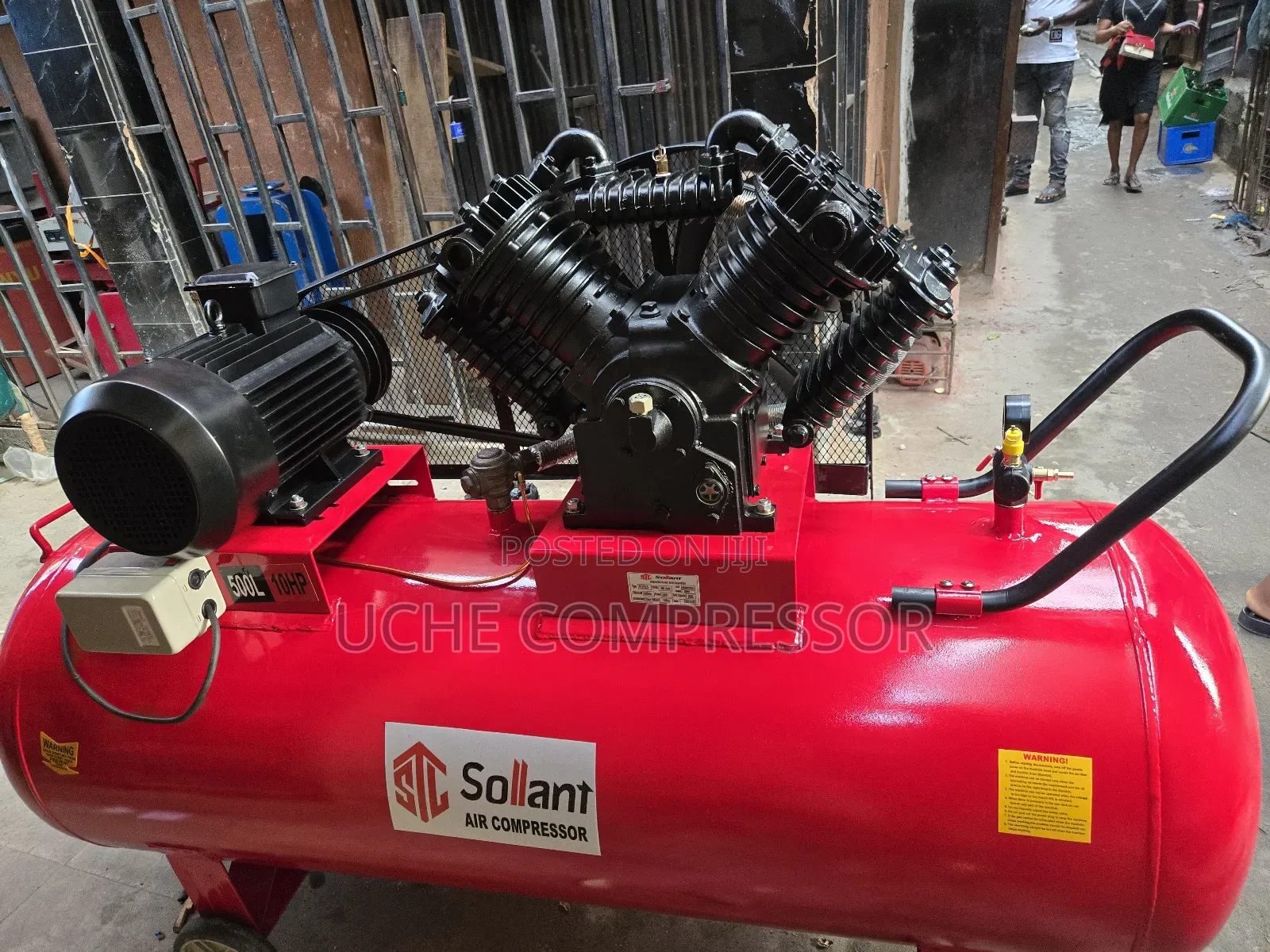 Air Compressor 500liter 10hp 7.5kw 15bar