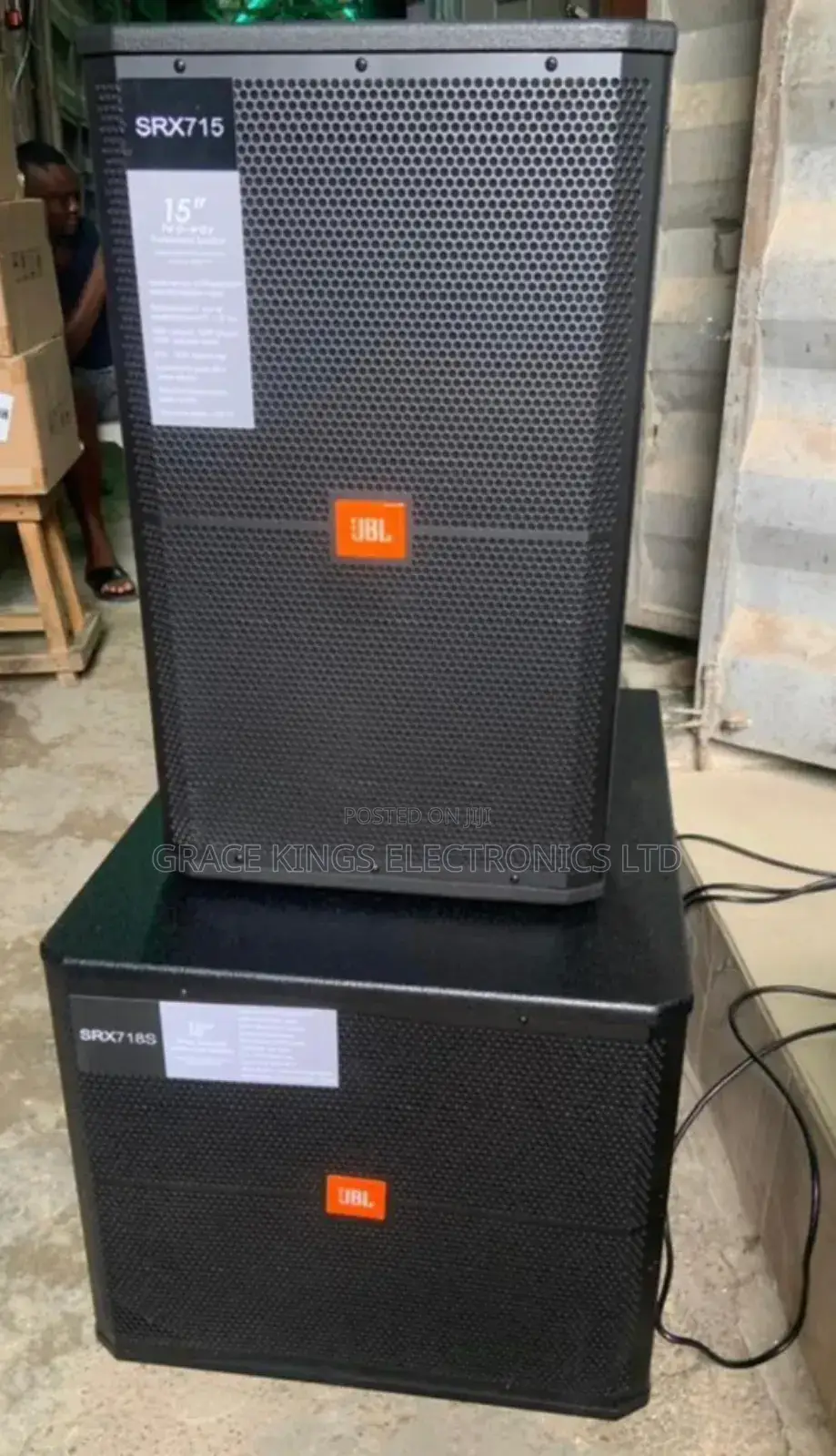 JBL Midrange and Single Subwoofer