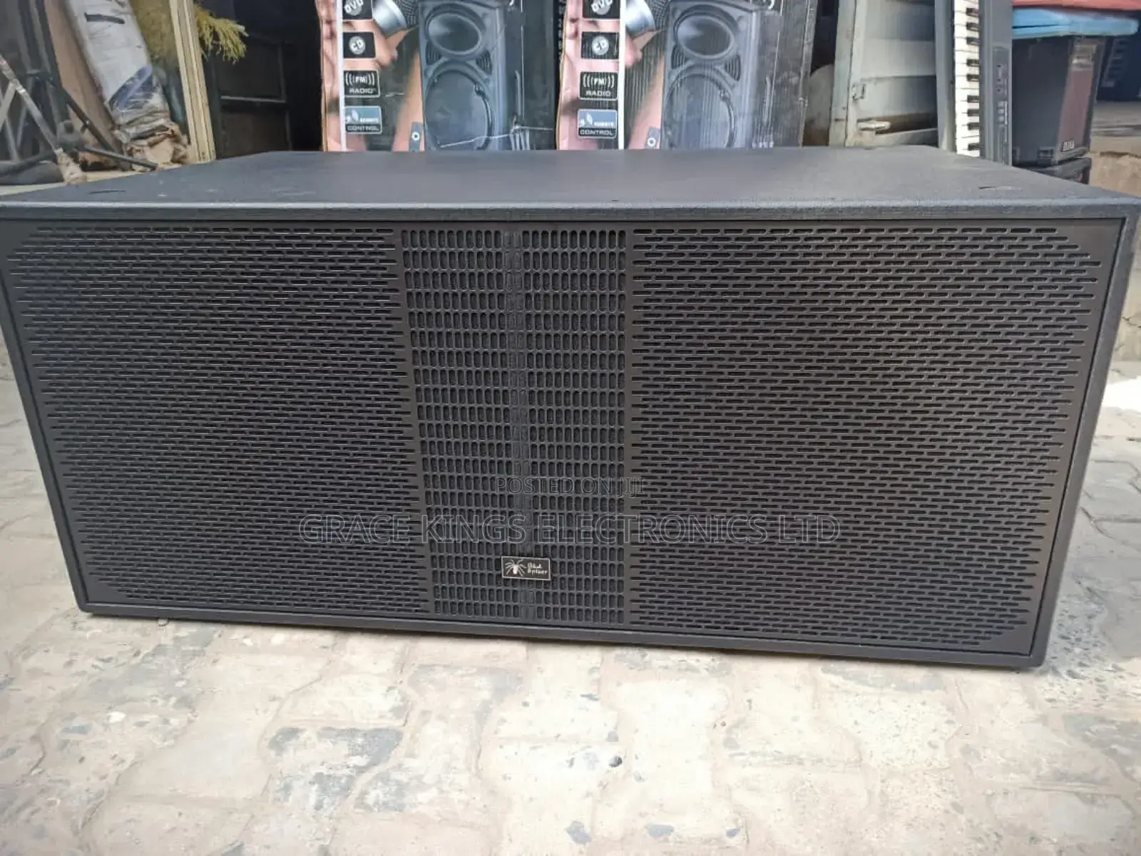 Black Spider Double 18 Subwoofer