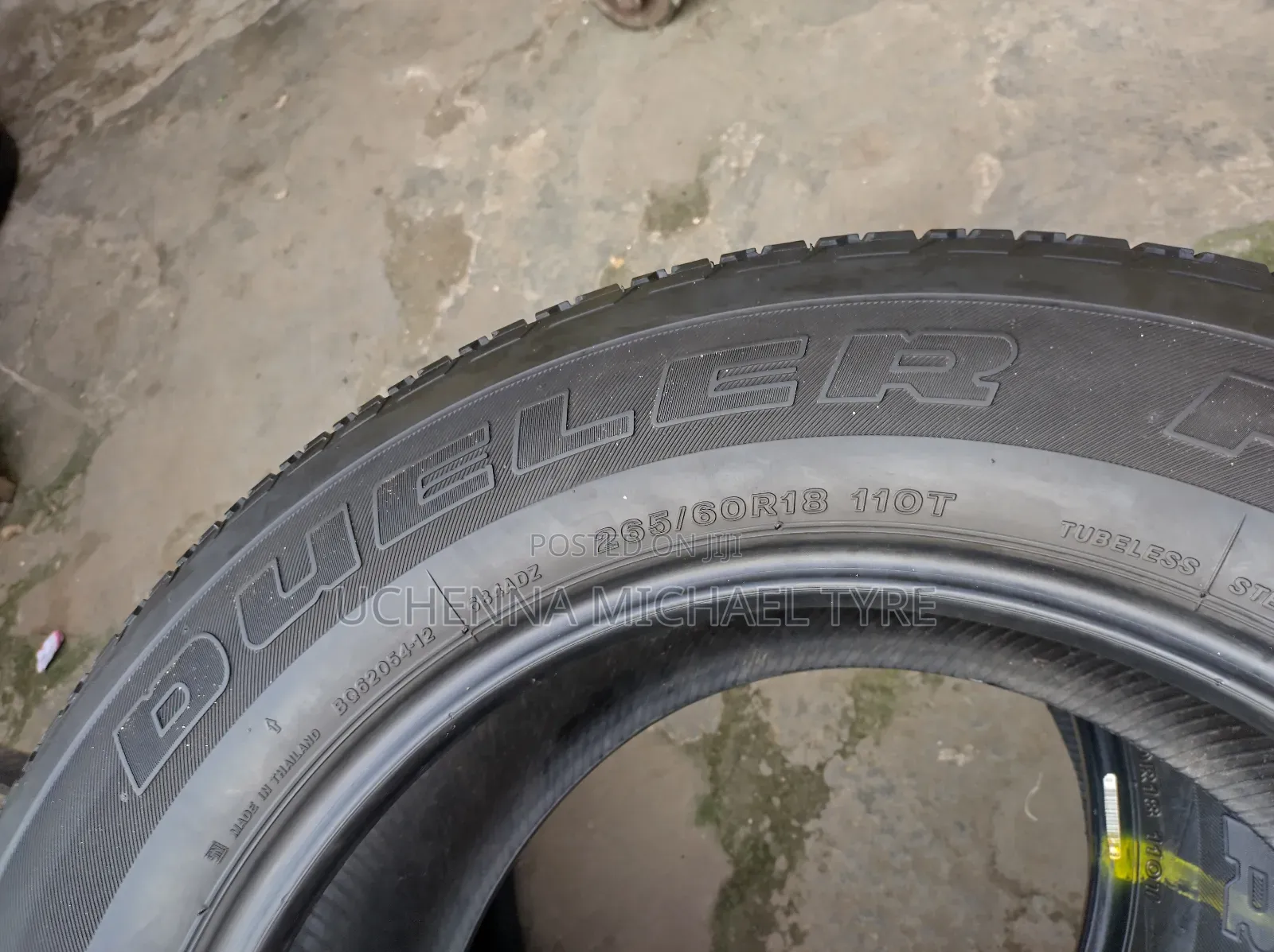 265/60r18 Original Bridgestone 2 Months London Used Tyres