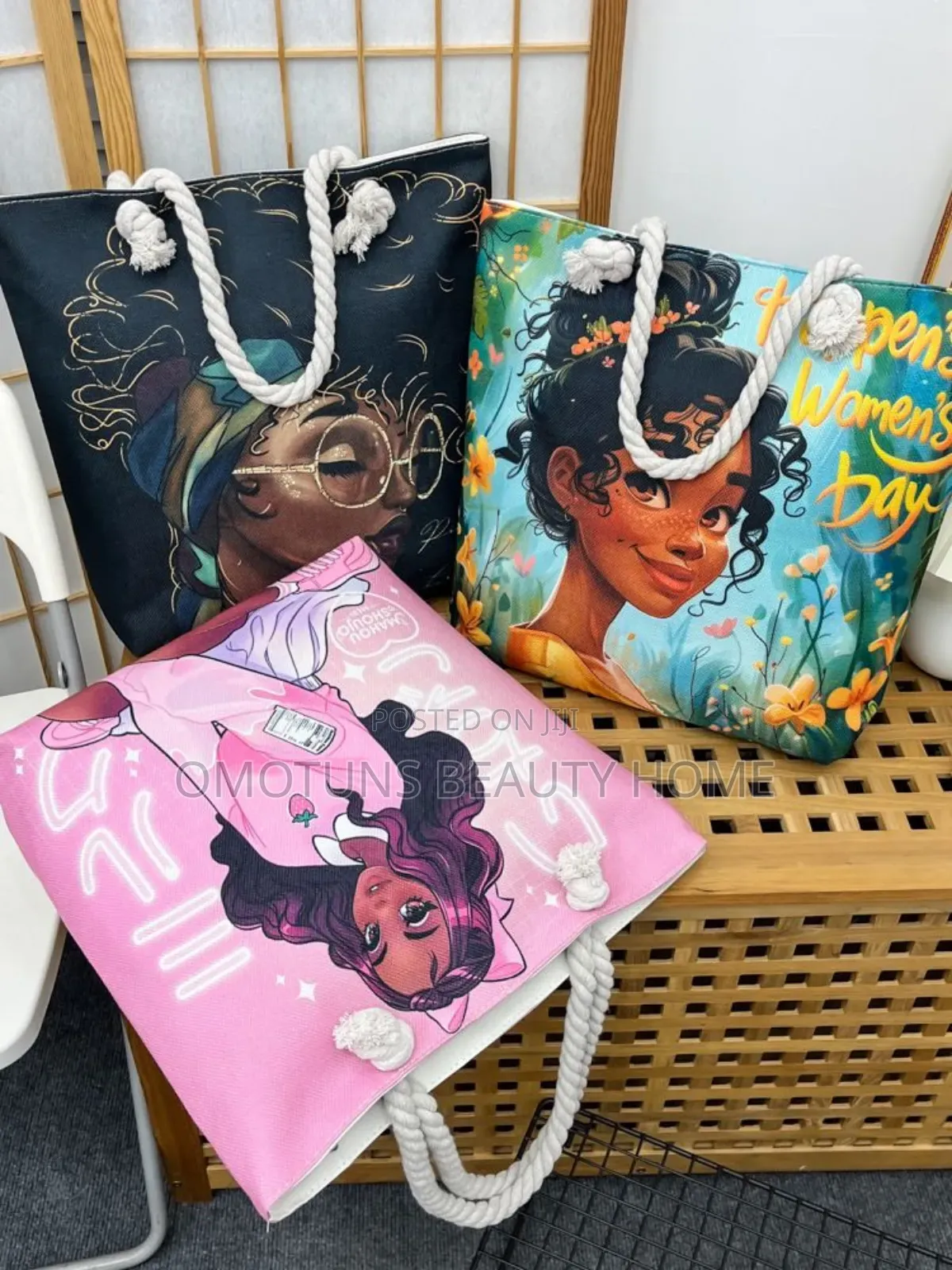 Woman Leather Tote Bag