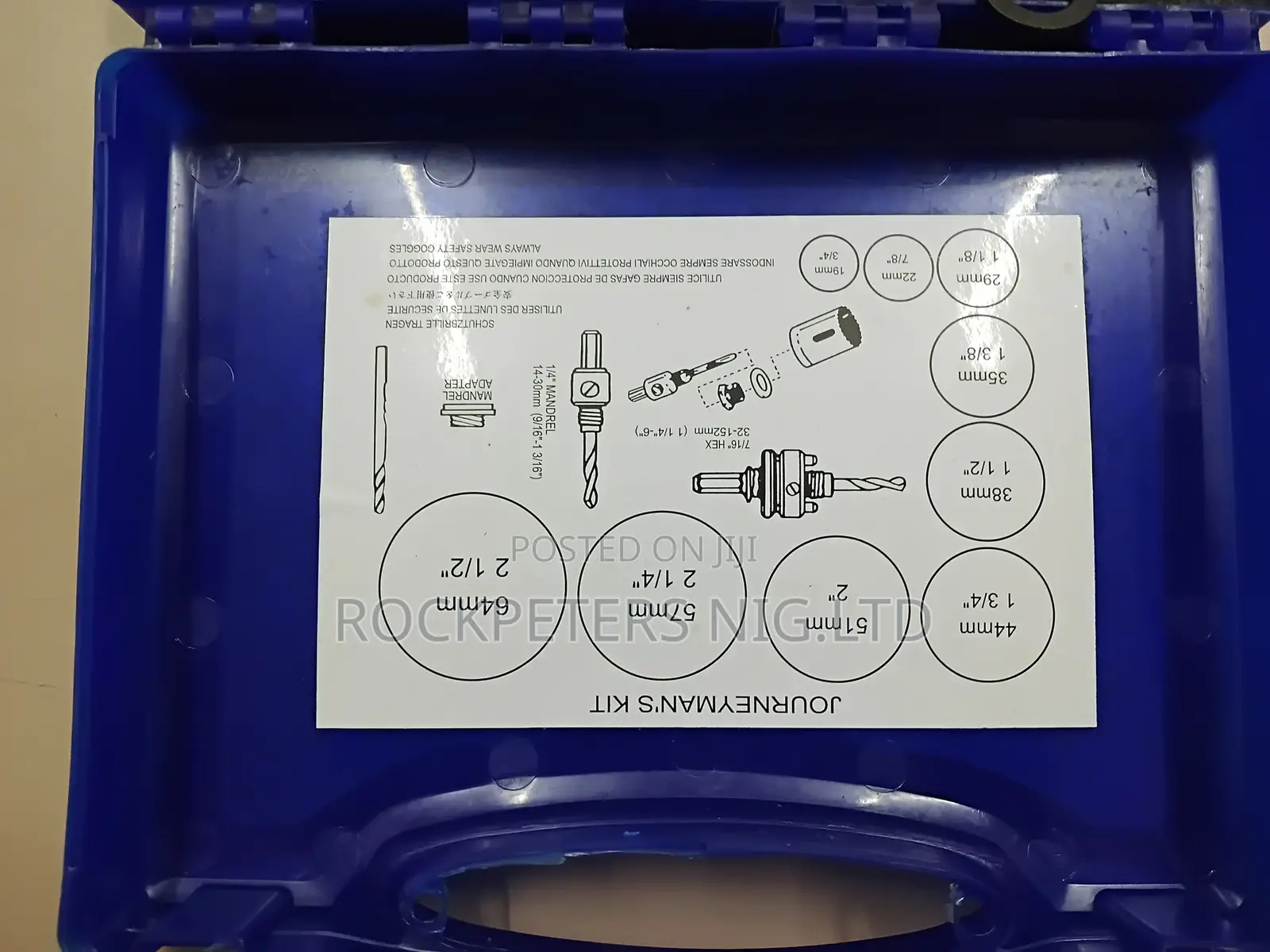 Raider Hi-Speed Steel Hole Saw