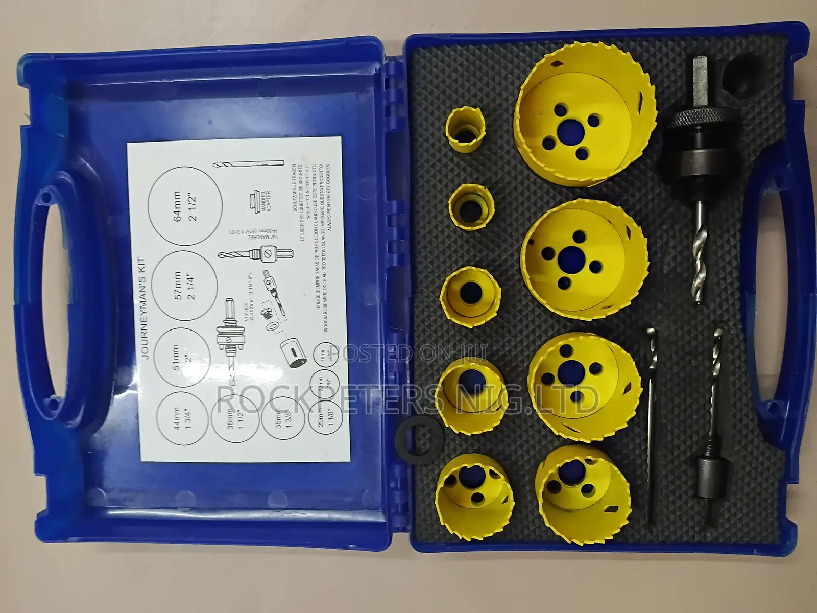 Raider Hi-Speed Steel Hole Saw