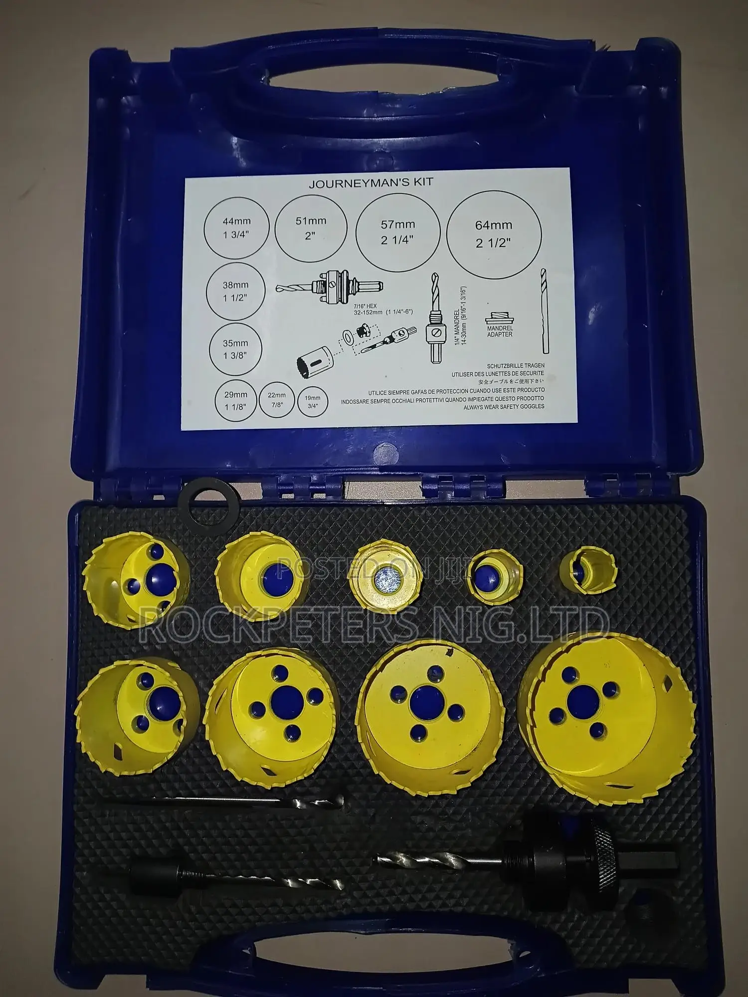 Raider Hi-Speed Steel Hole Saw