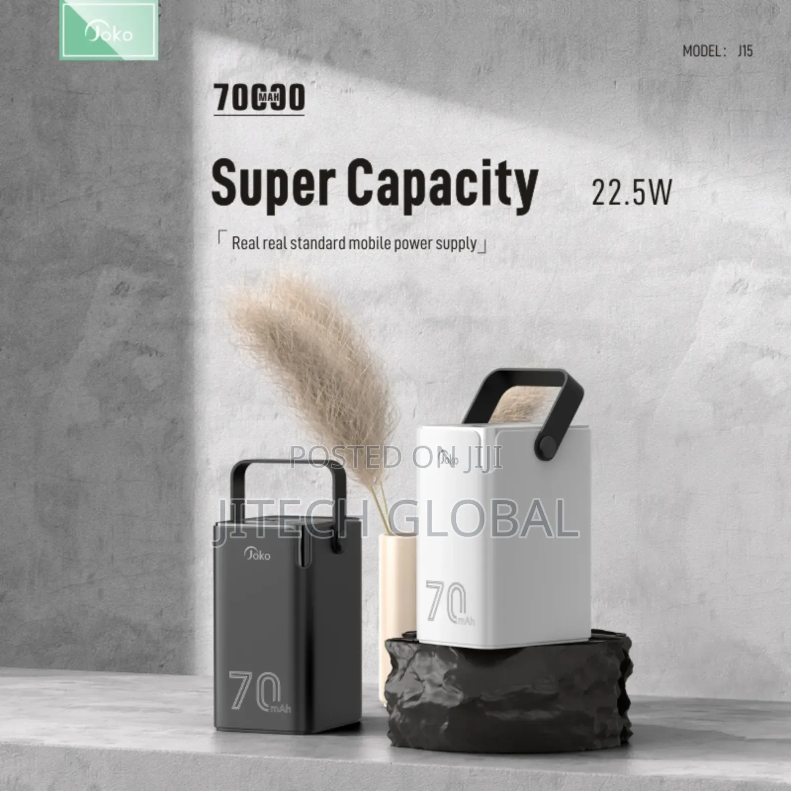 Joko 70000mah 6 Usb Port and 2 Types C