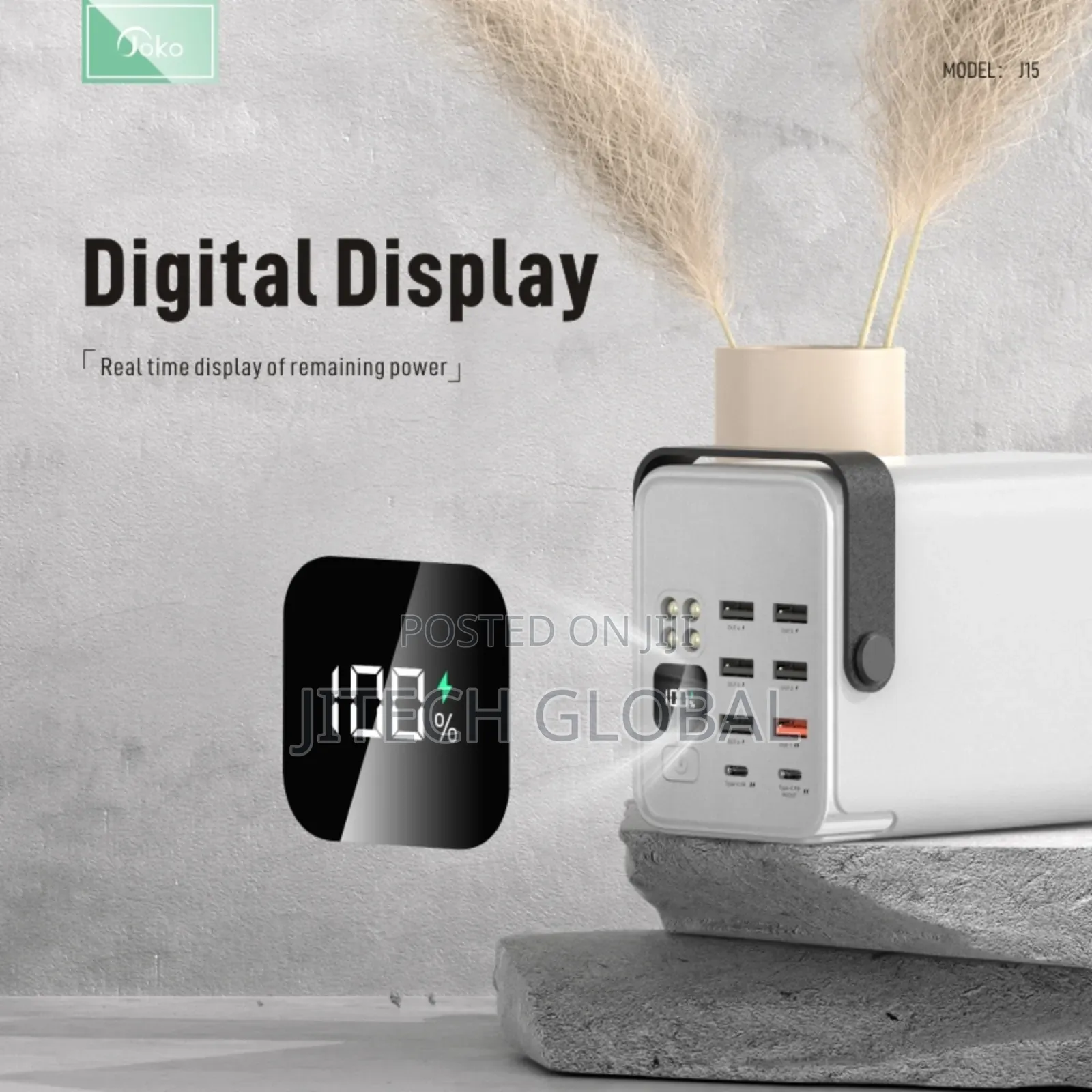 Joko 70000mah 6 Usb Port and 2 Types C