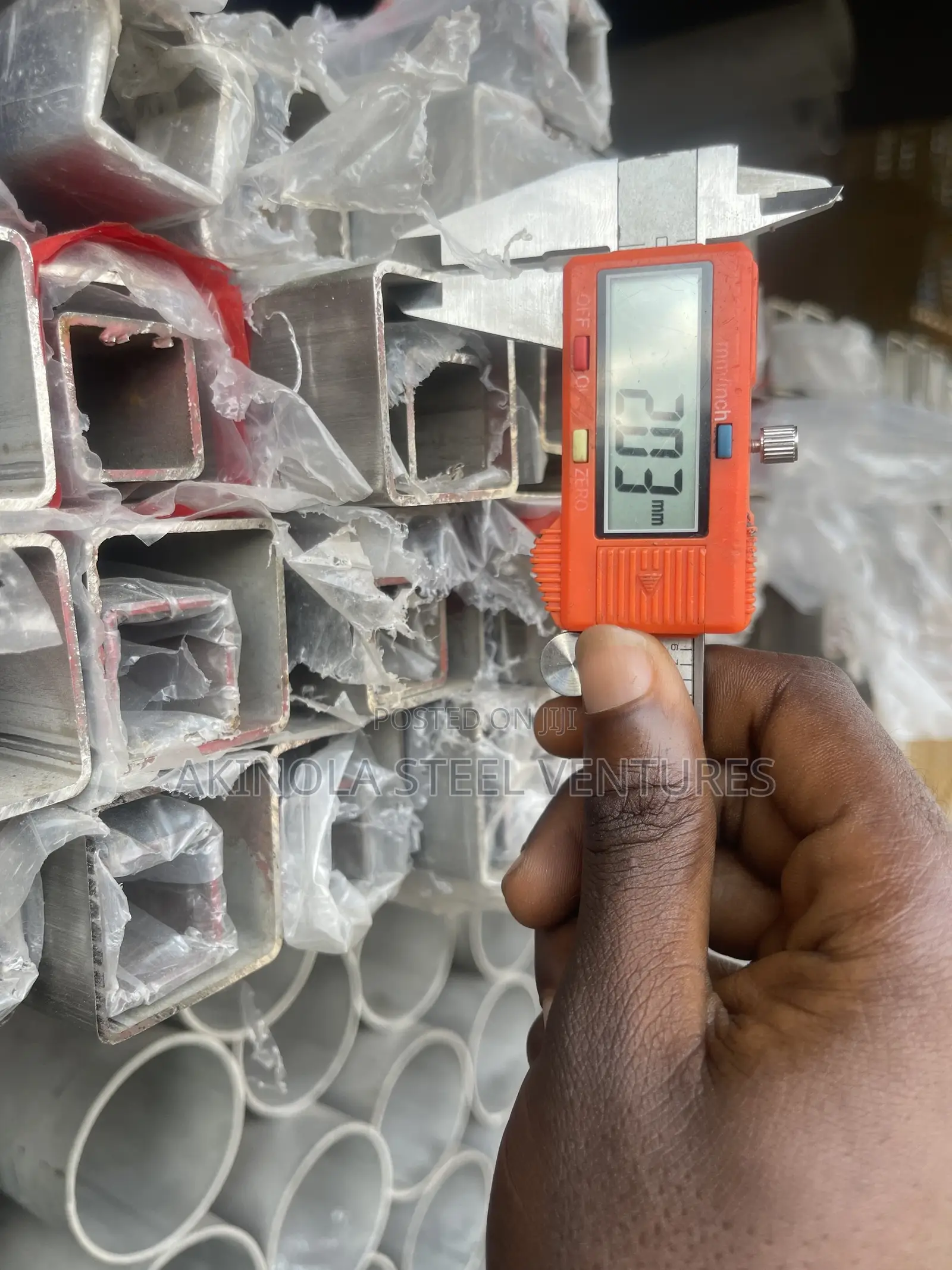 40x40 by Full 2mm Ss Square Pipe 304 by 6meters Long