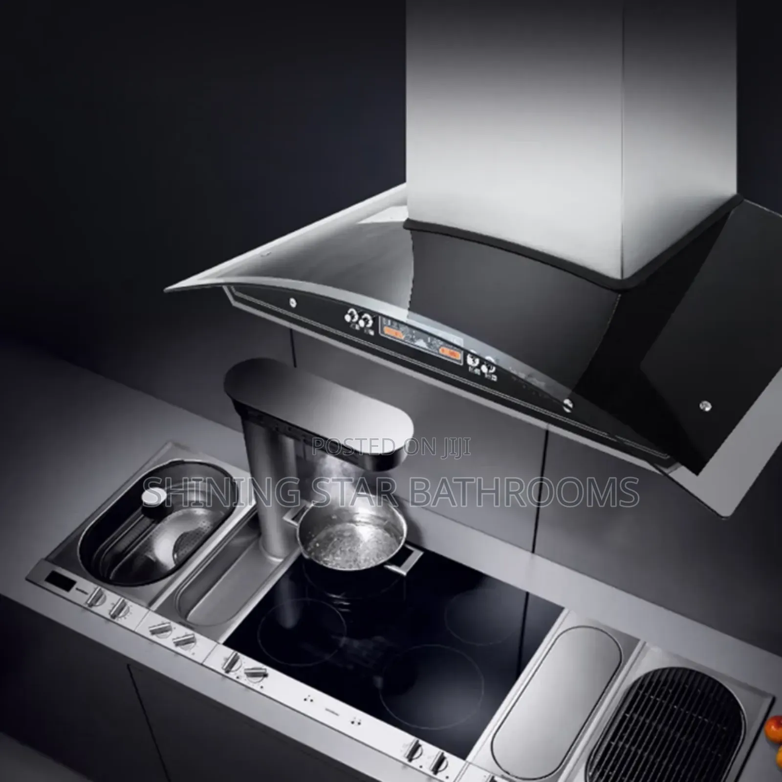90cm High Suction Kitchen Extractor