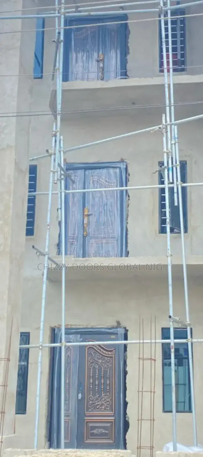Italian Copper Cast Door Full Gauge Standard 100mm 7ft by 4ft