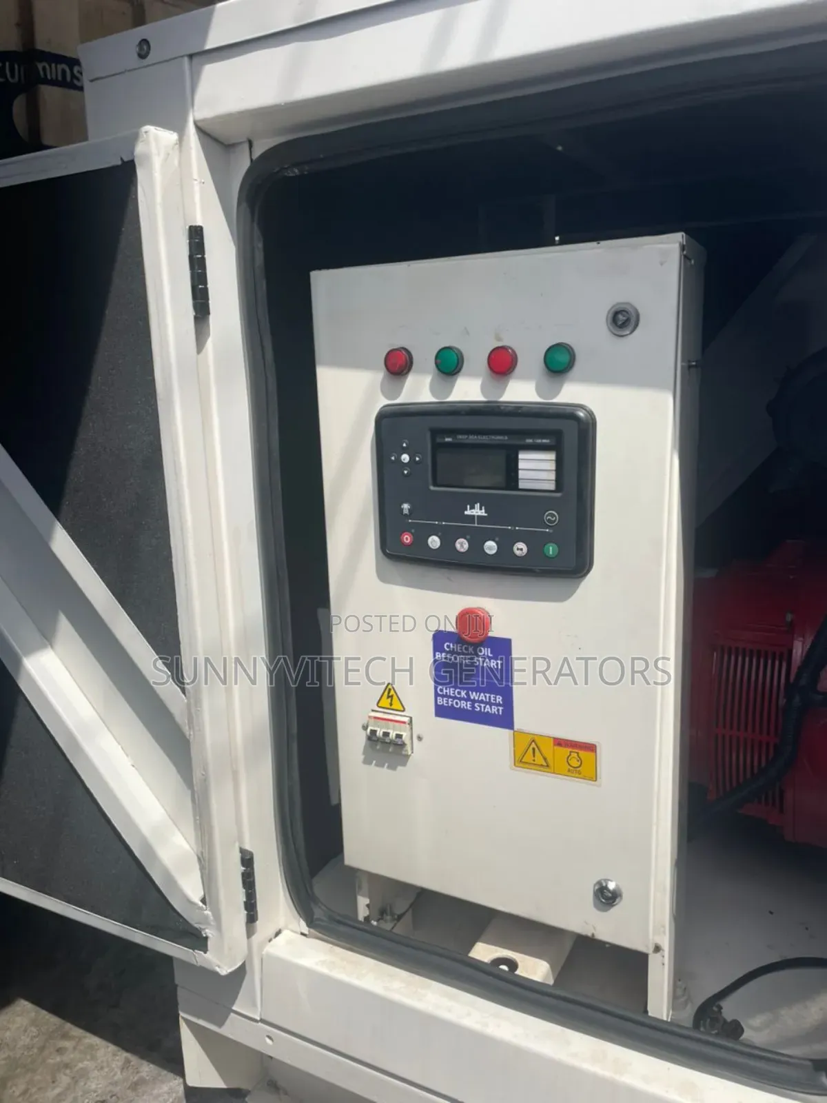 30kva Marapco Perkins Generator Super Silence Almost New