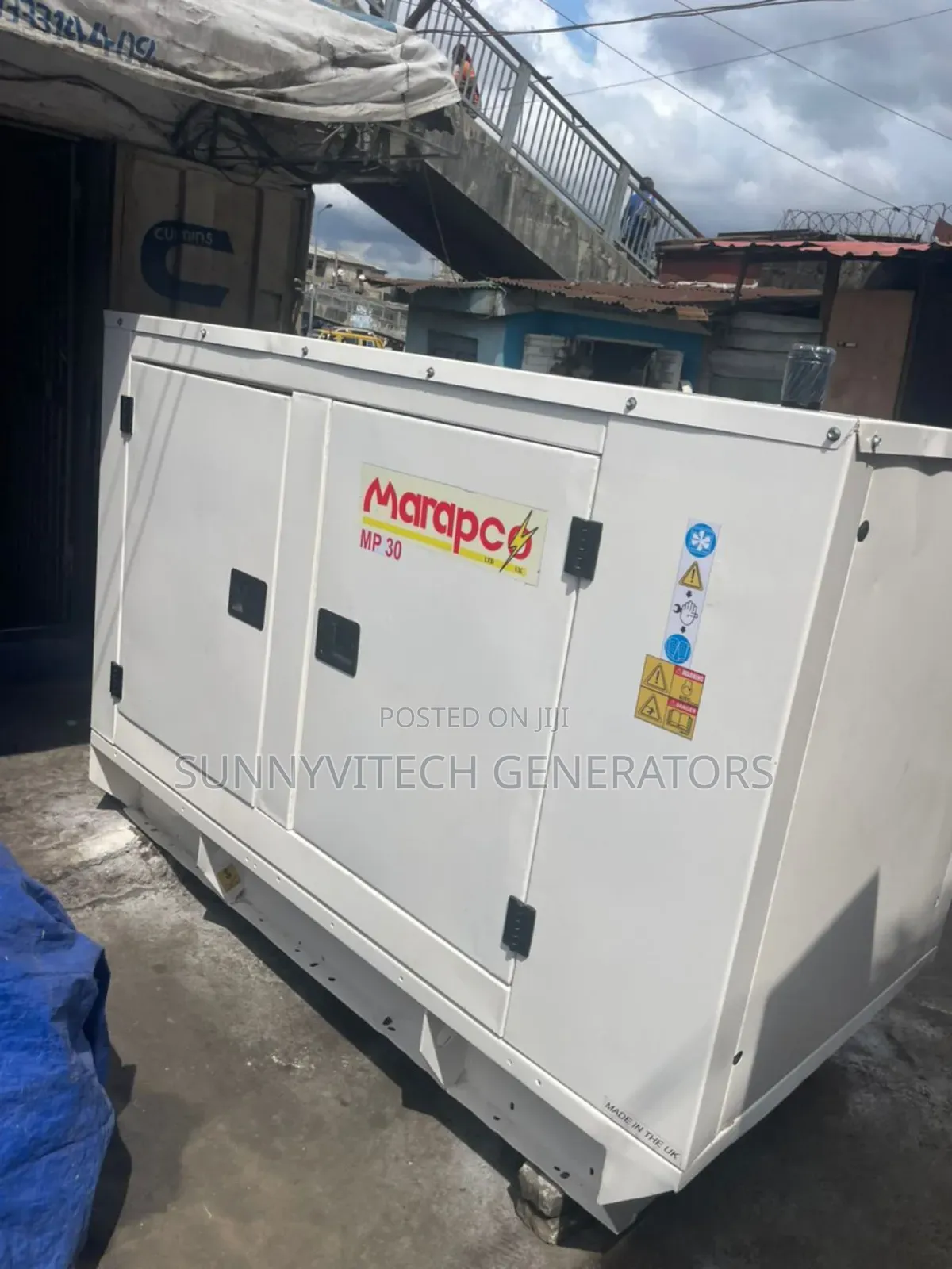 30kva Marapco Perkins Generator Super Silence Almost New