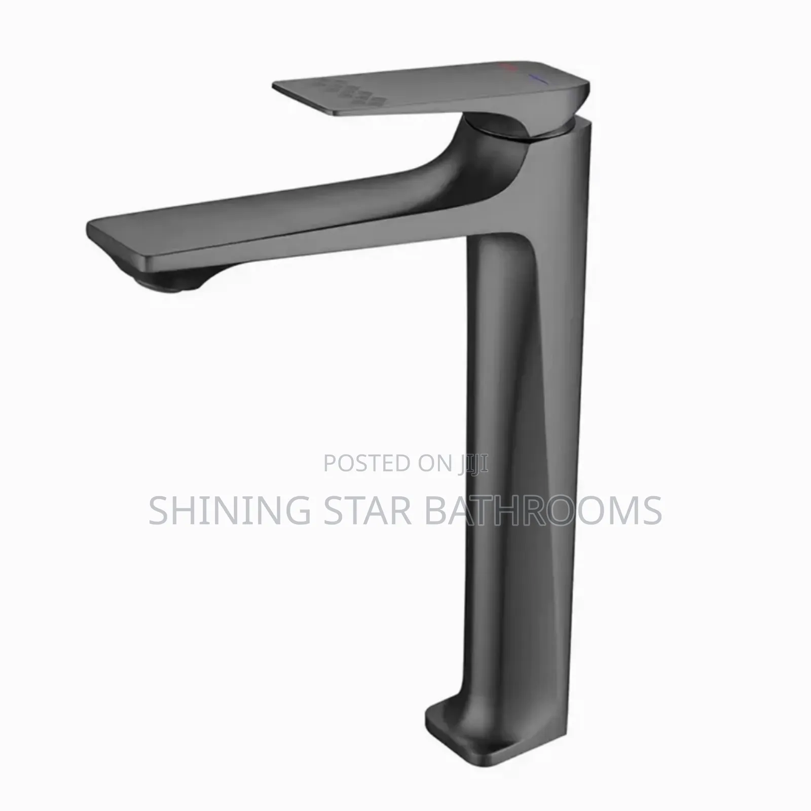Square Long Countertop Basin Mixer