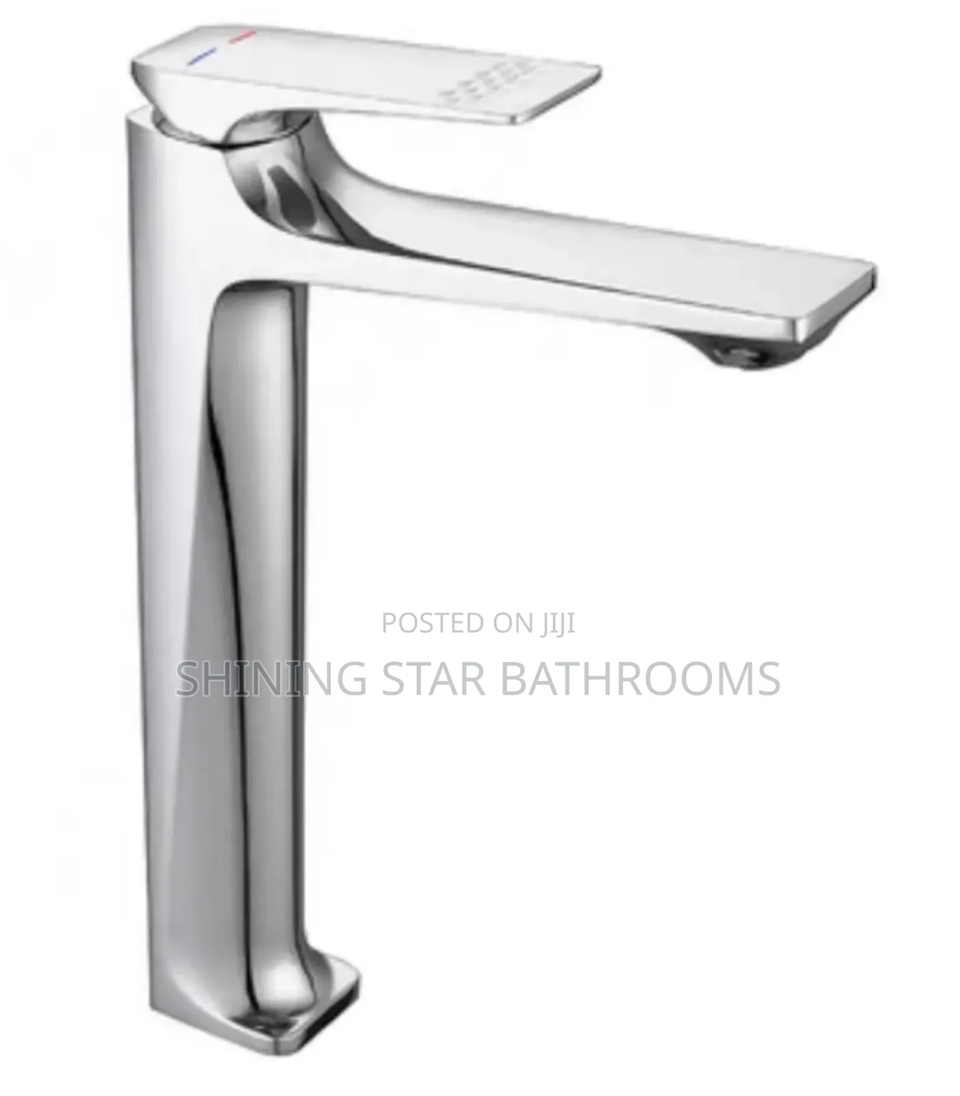 Square Long Countertop Basin Mixer