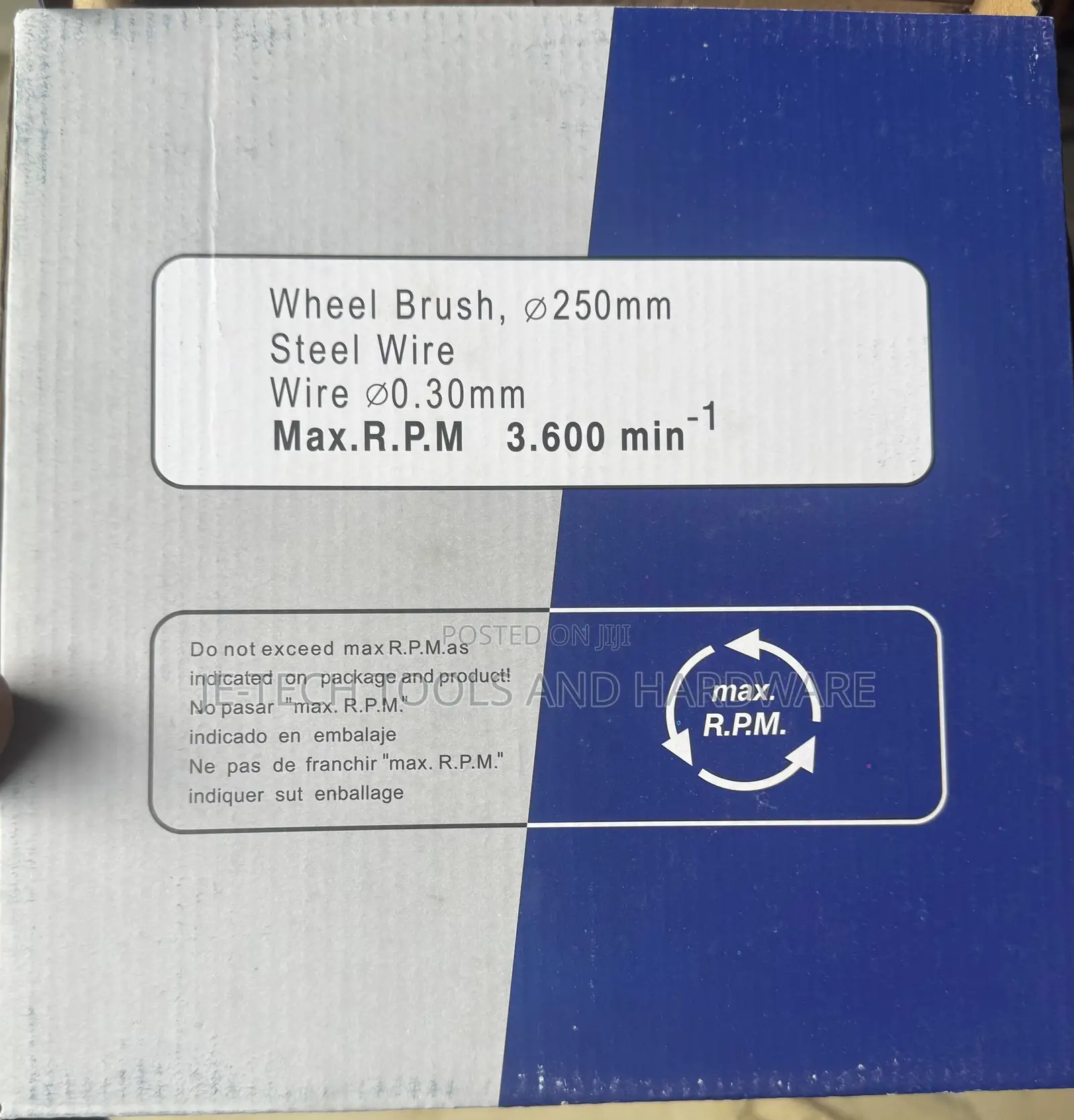 Twisted Knot Wire Wheel Brush 10”
