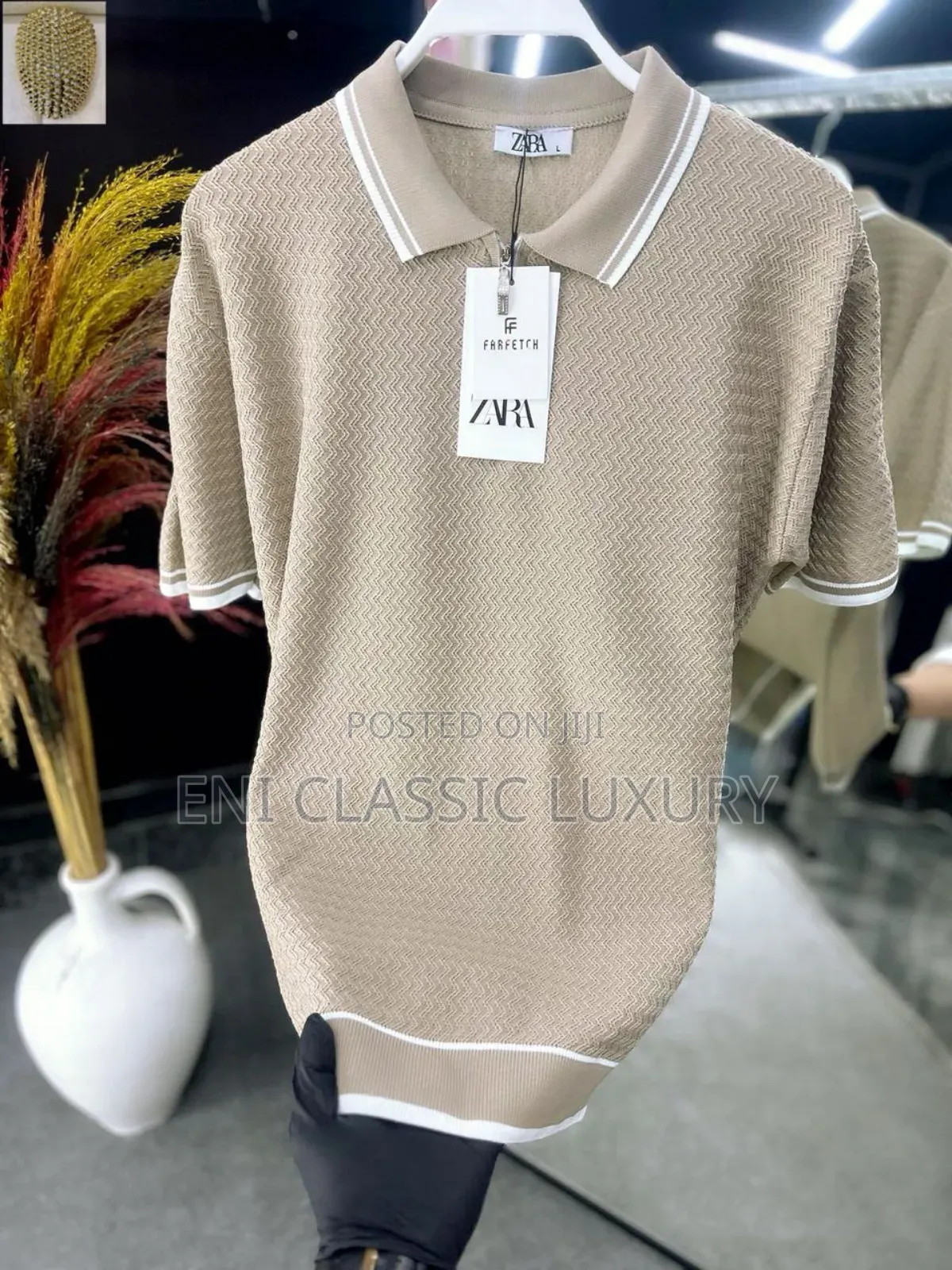High Quality Luxury Men's T-shirts Zara Well Branded