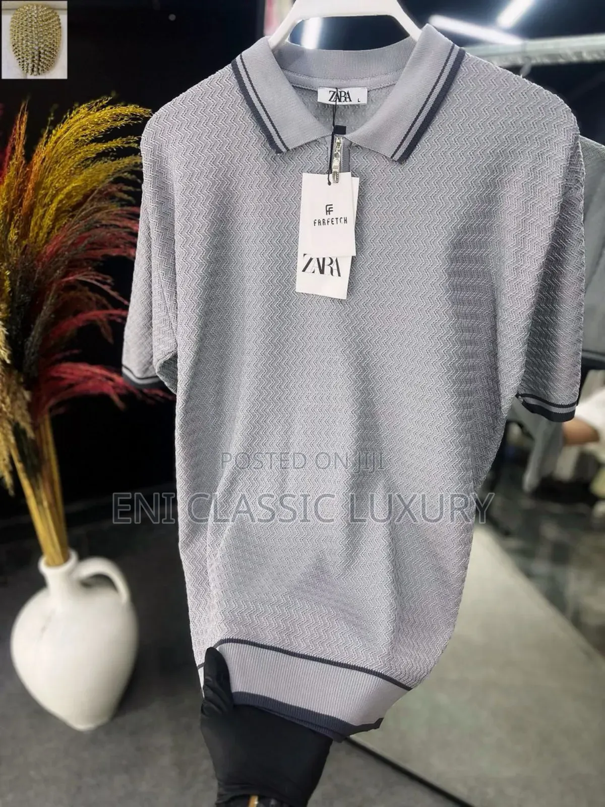 High Quality Luxury Men's T-shirts Zara Well Branded