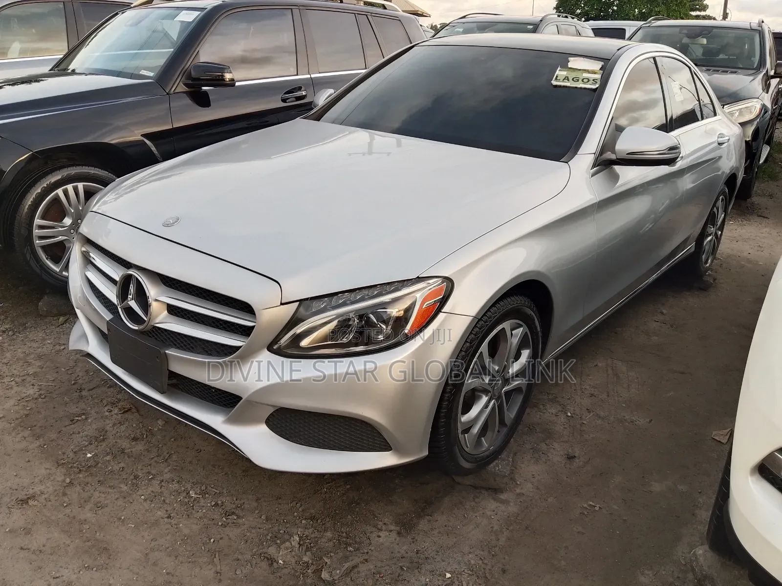 Mercedes-Benz C300 Luxury 4matic Sedan AWD (2.0L 4cyl 7A) 2017 Silver