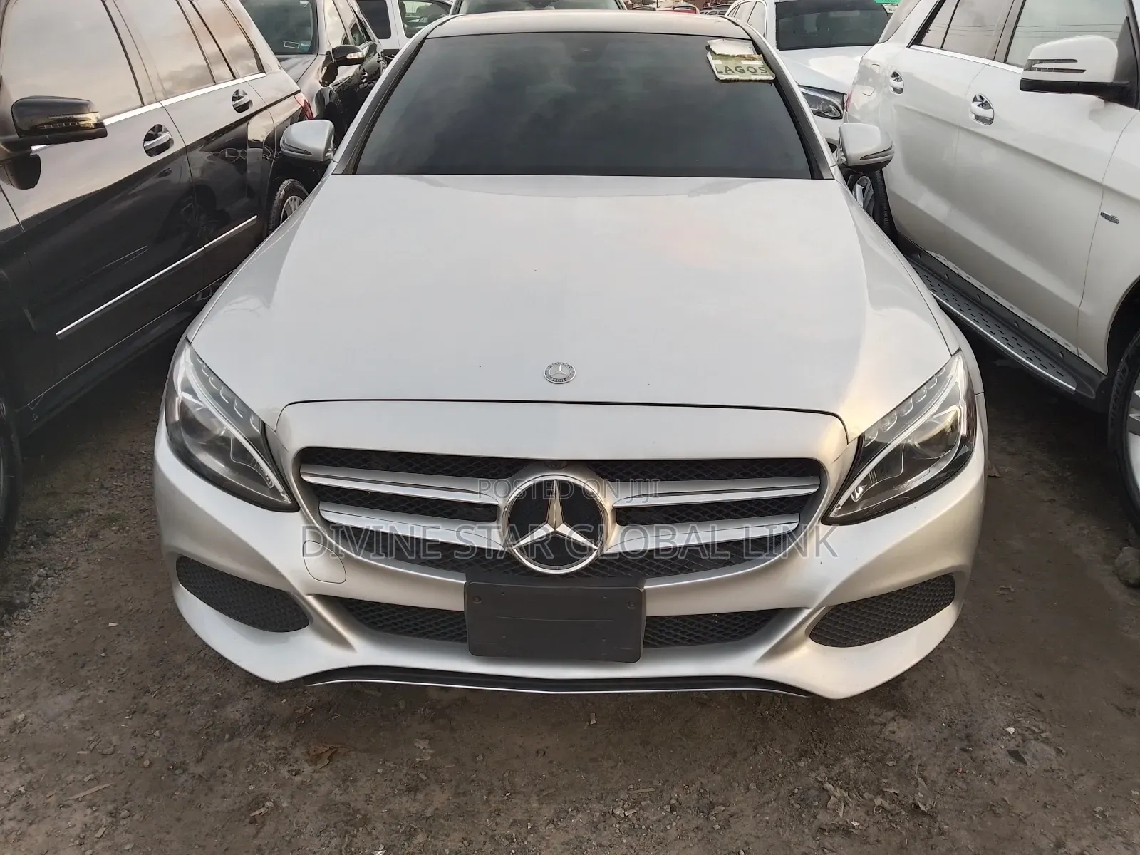 Mercedes-Benz C300 Luxury 4matic Sedan AWD (2.0L 4cyl 7A) 2017 Silver