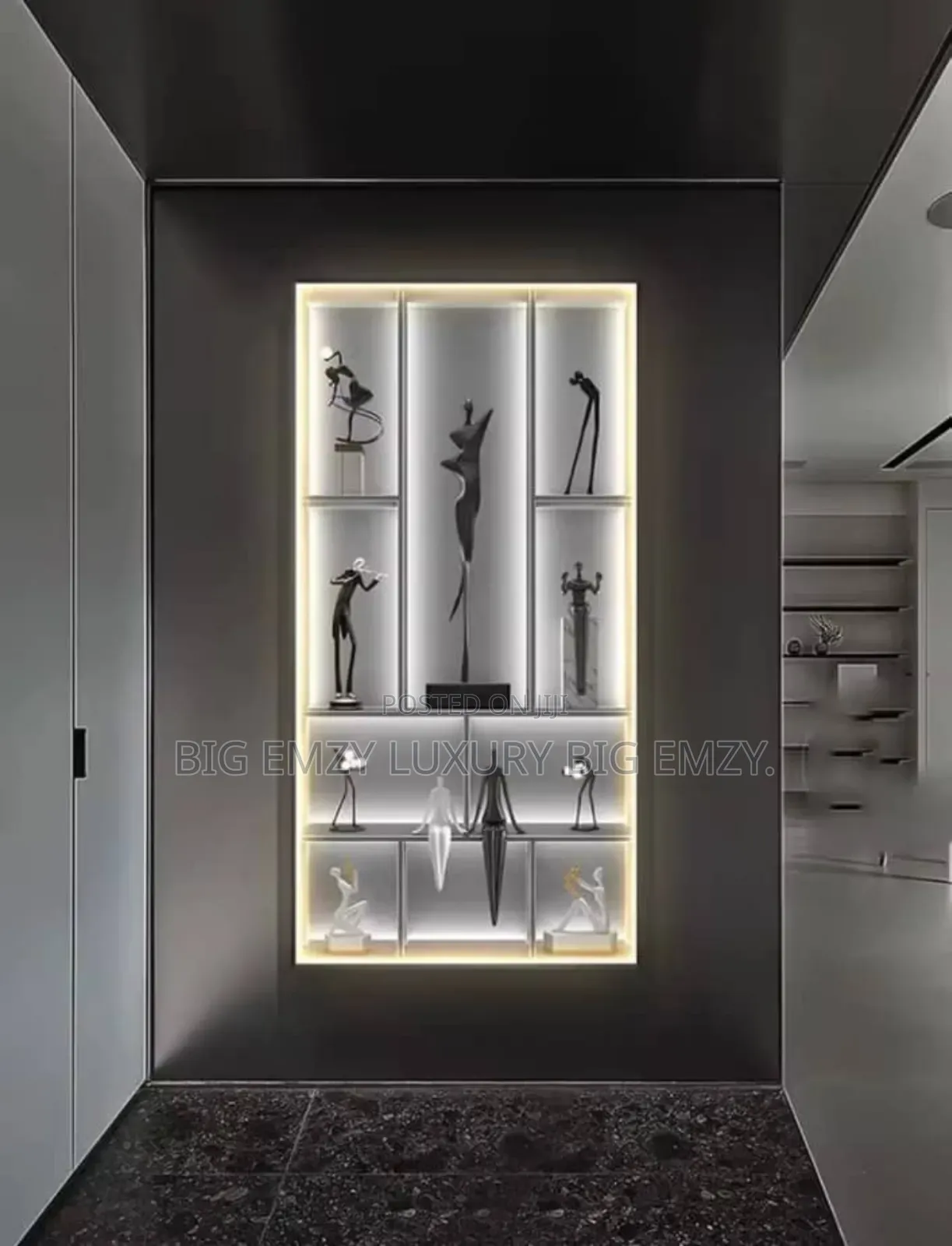 70x140cm Crystal Wall Acrylic Stoned Art Frame .