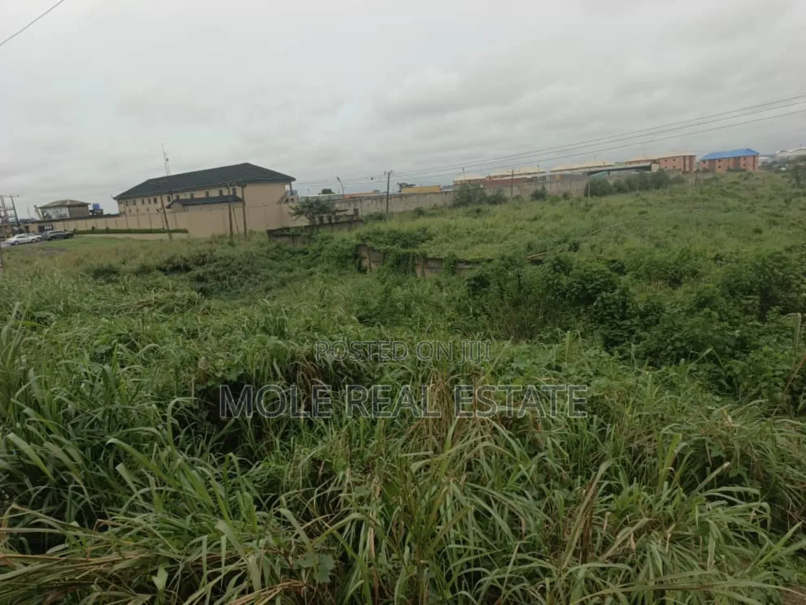 3 Acers of Land Facing Lagos Ibadan at Ibafo Fenced