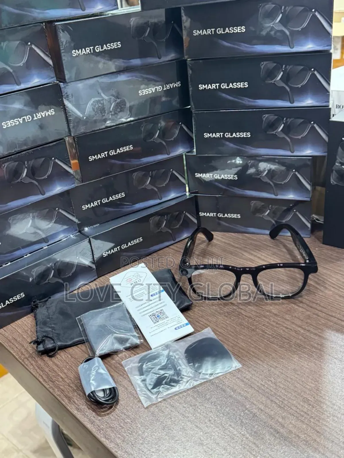W3 Smart Glass 12mp Camera Picture Video Ai Bt Call Unisex 2 Lens
