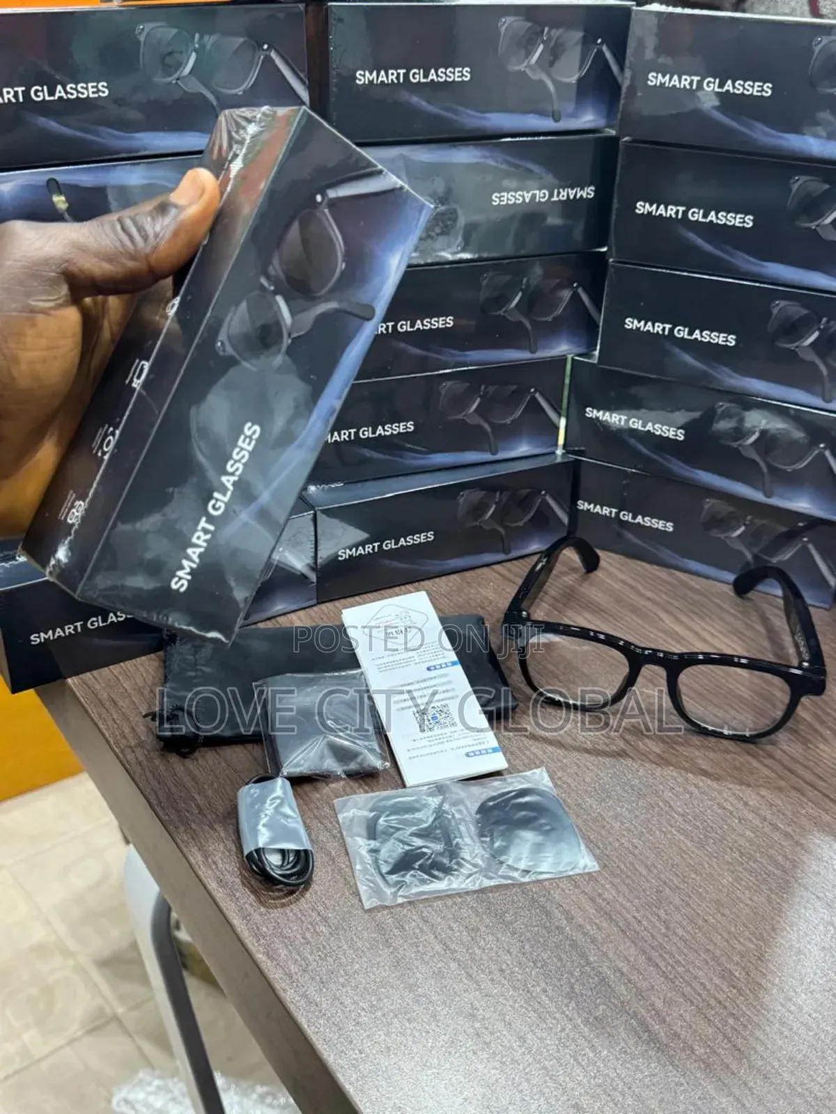 W3 Smart Glass 12mp Camera Picture Video Ai Bt Call Unisex 2 Lens