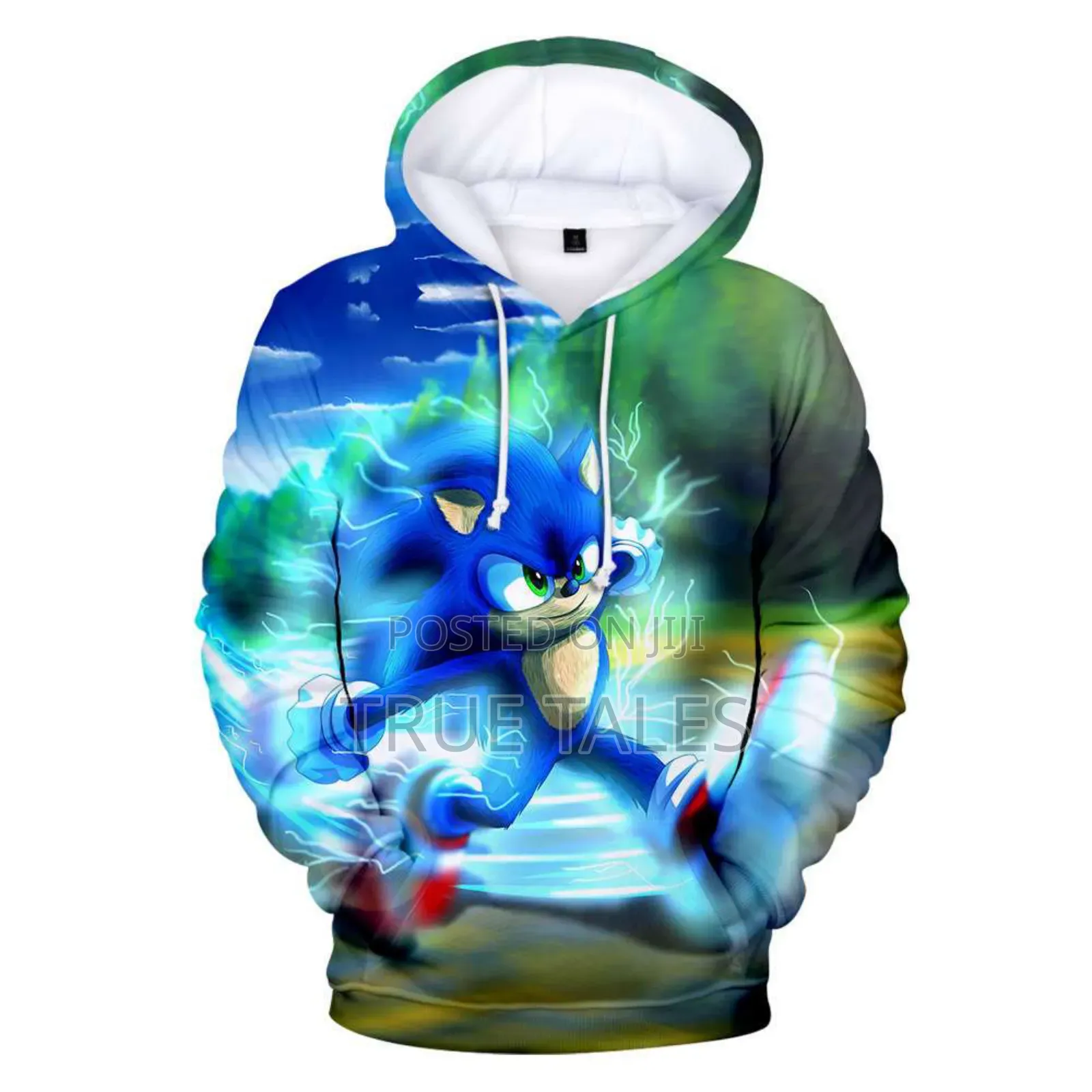 Boys And Girls Unisex Sonic Character Hoodies