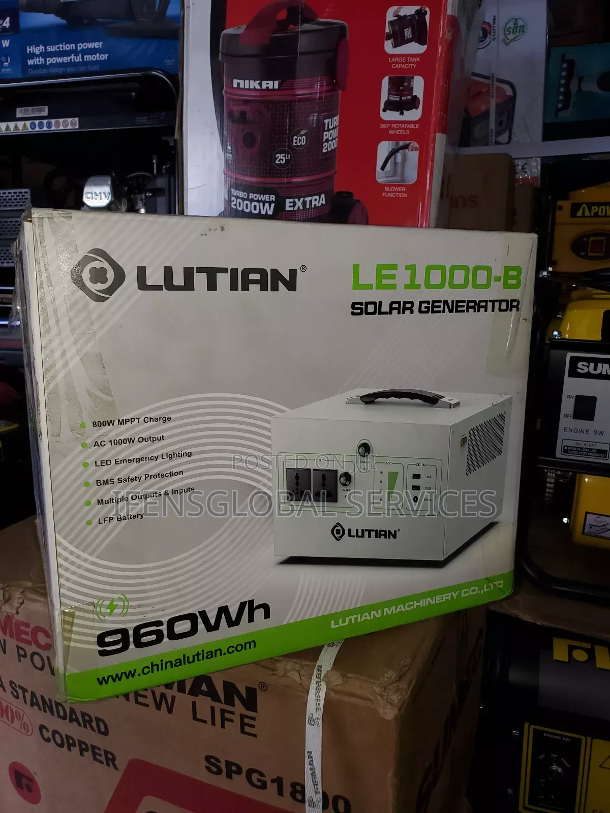 1000watts Lutian Solar Generator