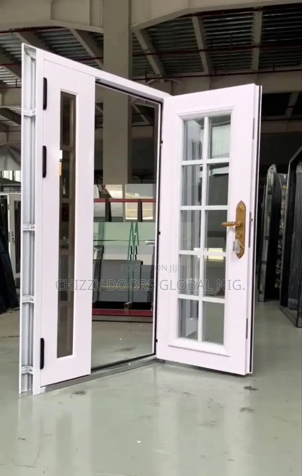 French Tampered Glass Door 7ft by 4ft