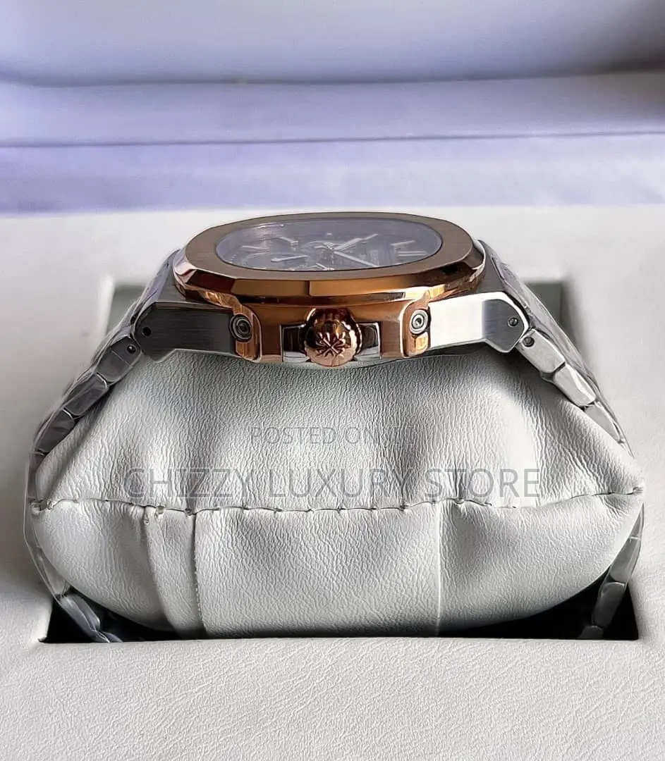 Patek Philippe Quality Luxury Men Chain Strap Wristwatch