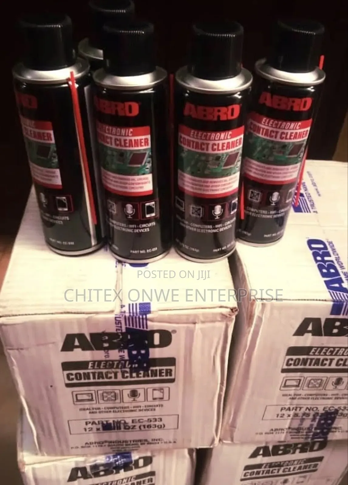 Abro Electronic Contact Cleaner