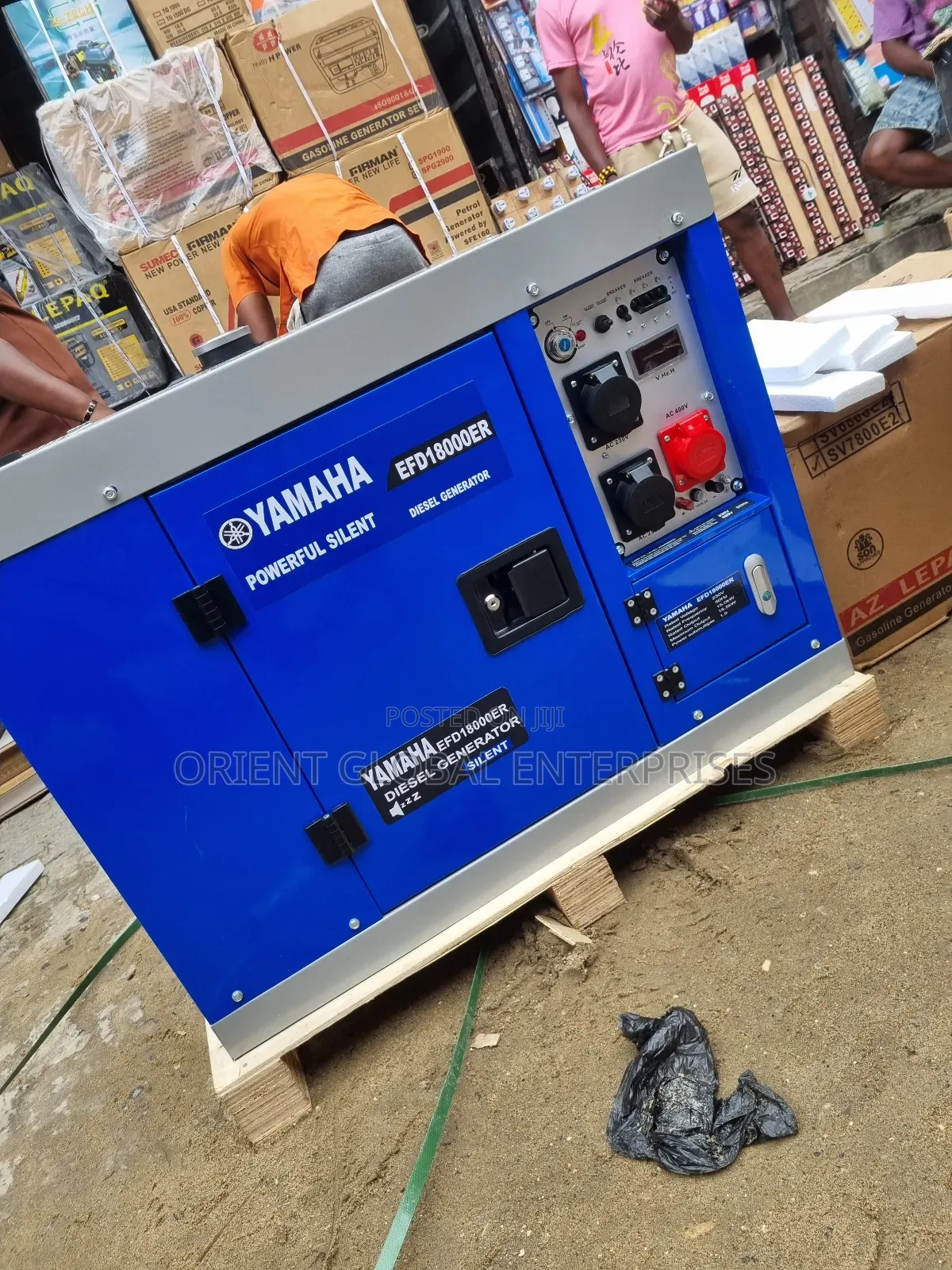 Yamaha 12kva 3 Phase Soundproof Gen