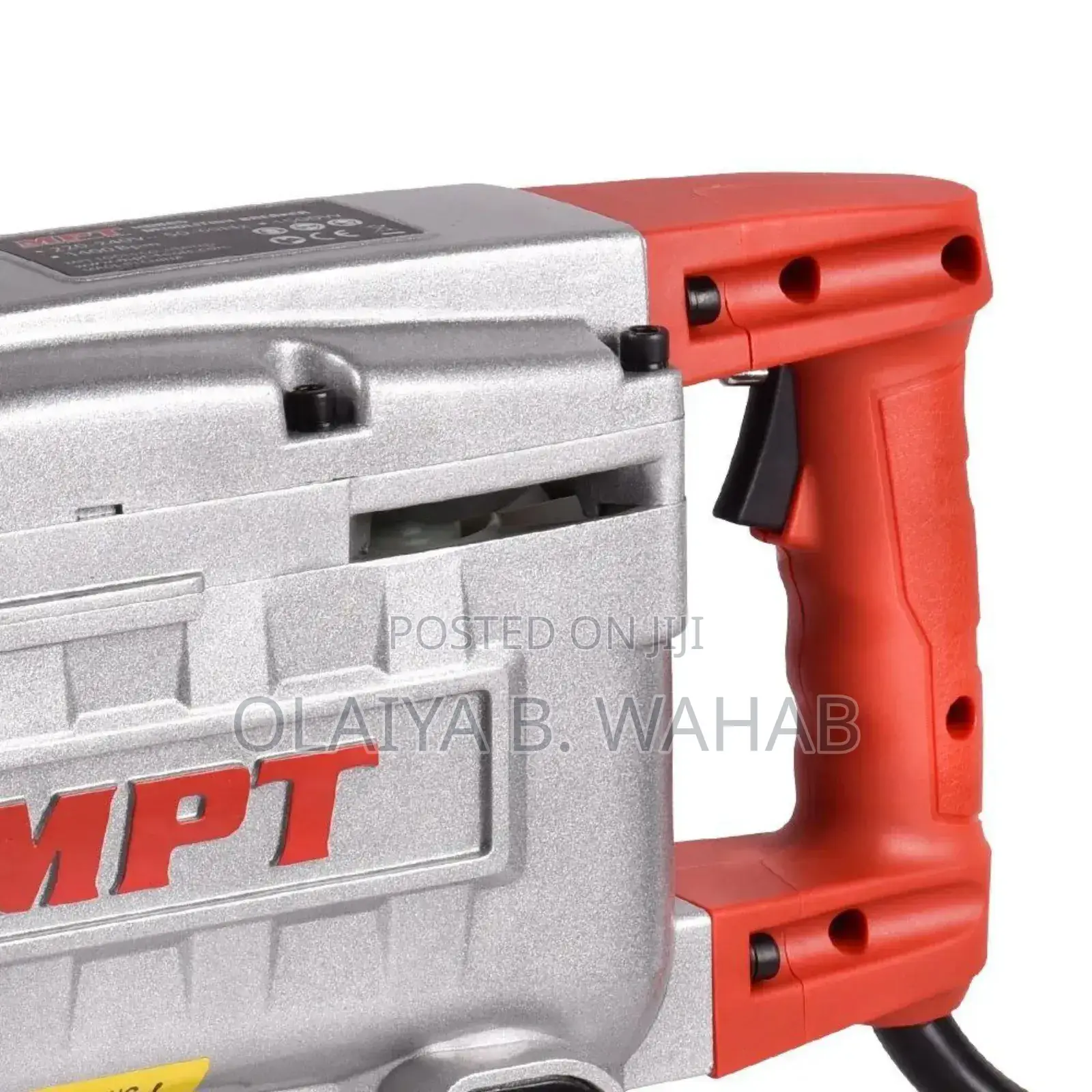 MPT 1500w Demolition Breaker Mdb65 – Heavy-Duty Concrete Hammer