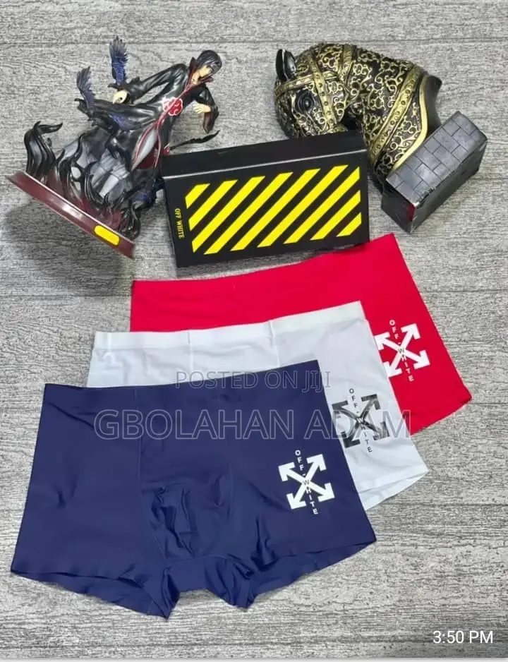 Three in One Quality Elastic Condom Boxers