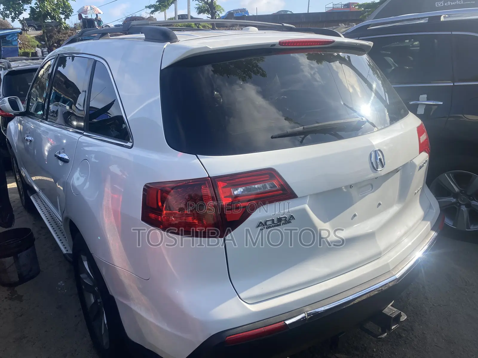 Acura MDX Advance Package SUV AWD (3.7L 6cyl 6A) 2013 White