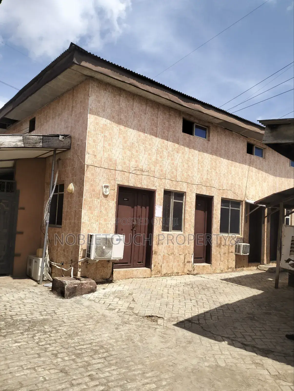 Commercial Hall/Warehouse Off the Major Road at Oluwaga Ipaja Lagos