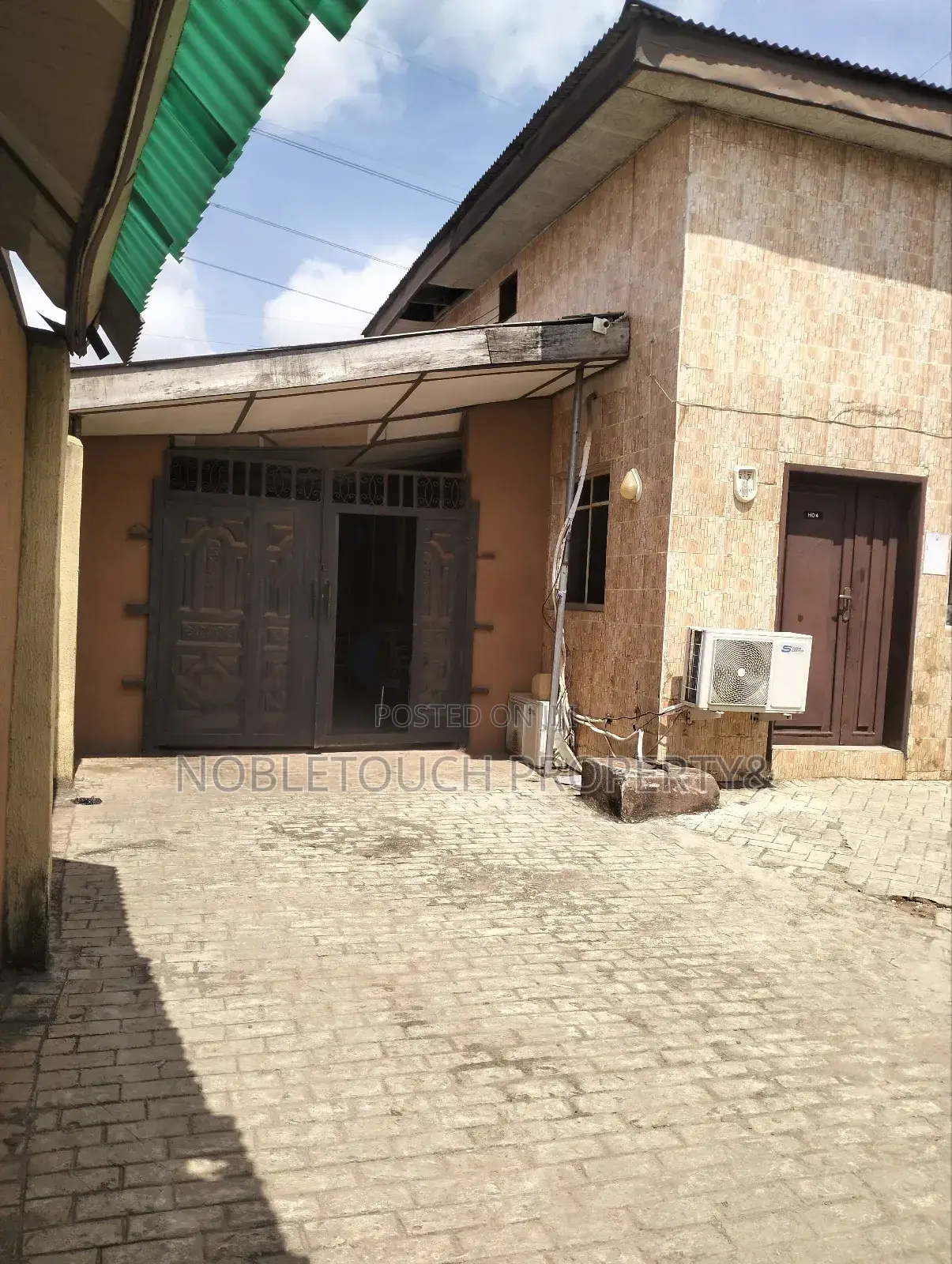 Commercial Hall/Warehouse Off the Major Road at Oluwaga Ipaja Lagos